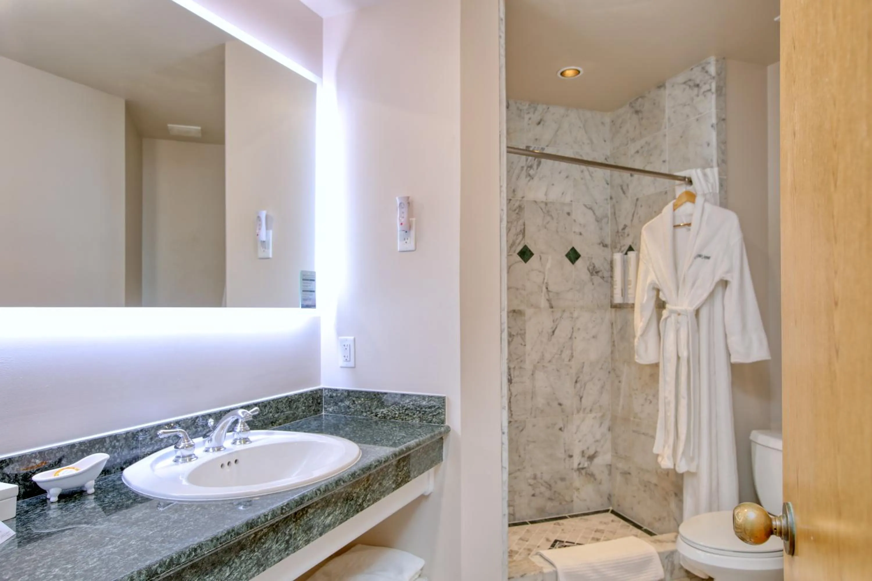 Bathroom in SeaVenture Beach Hotel