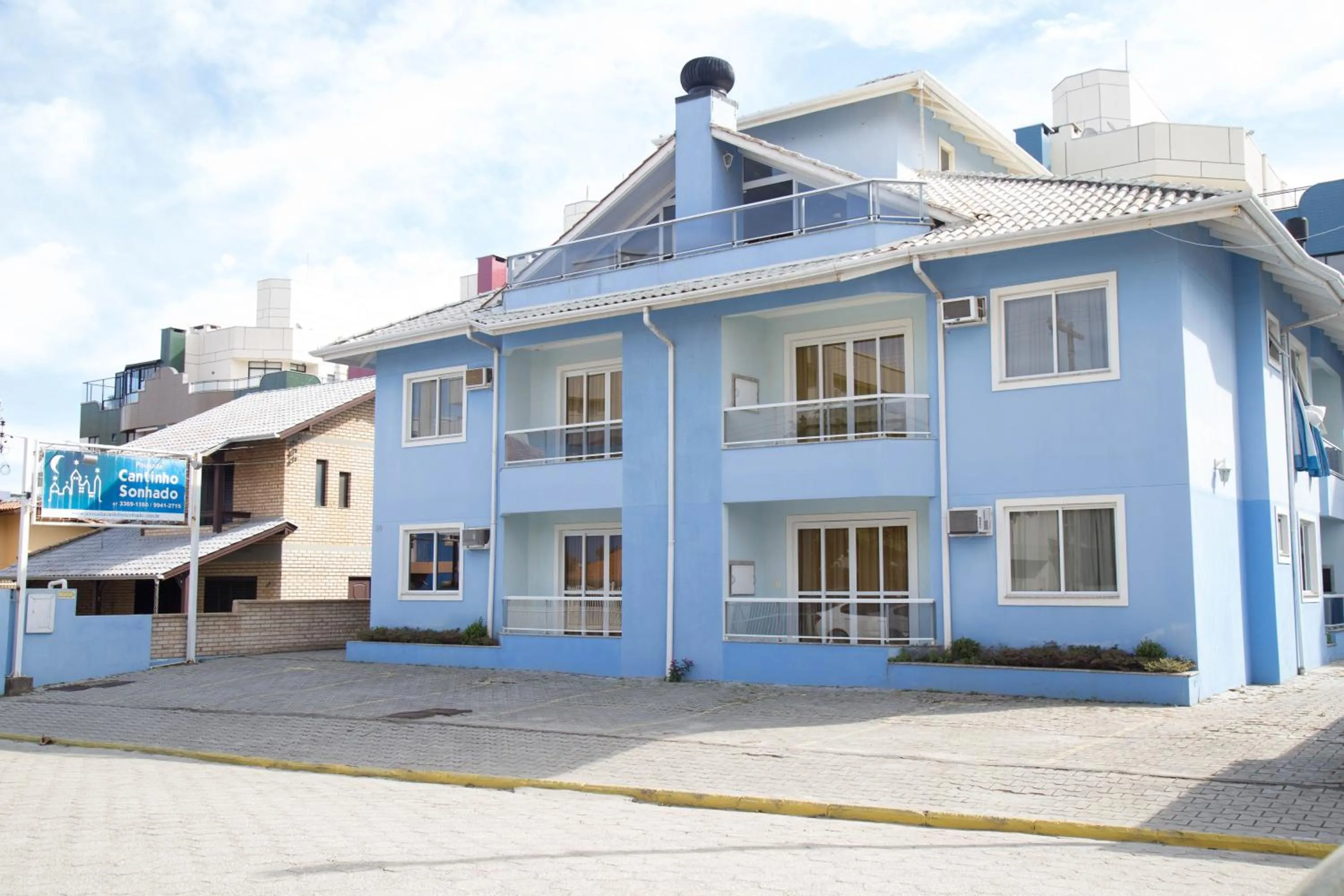 Facade/entrance in Pousada Cantinho Sonhado