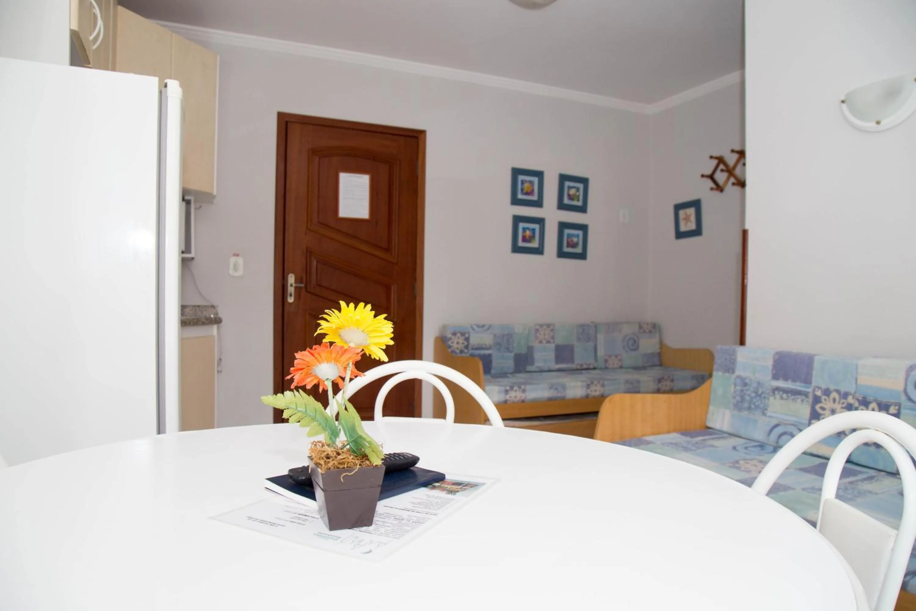 Seating area, Bed in Pousada Cantinho Sonhado