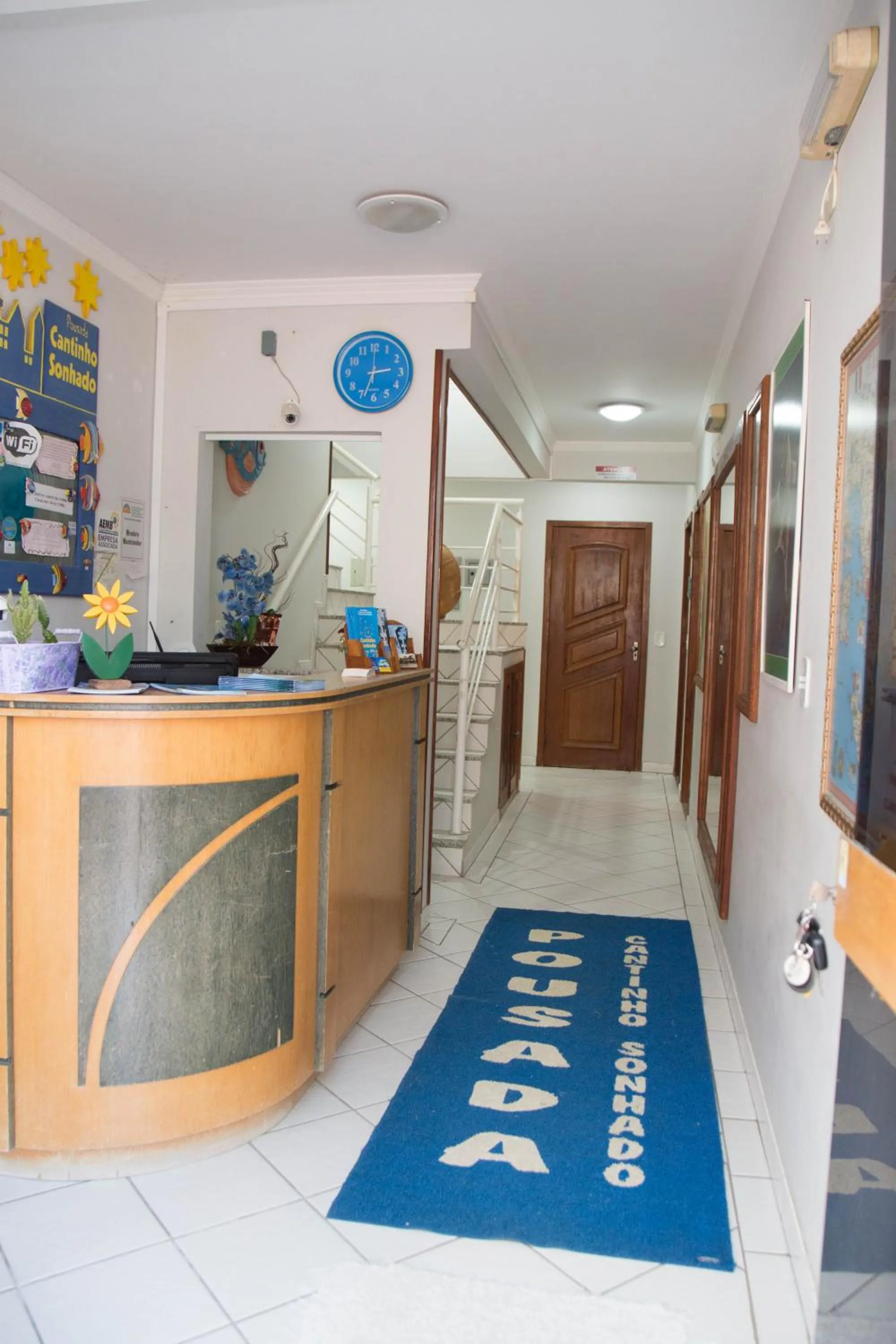 Decorative detail in Pousada Cantinho Sonhado