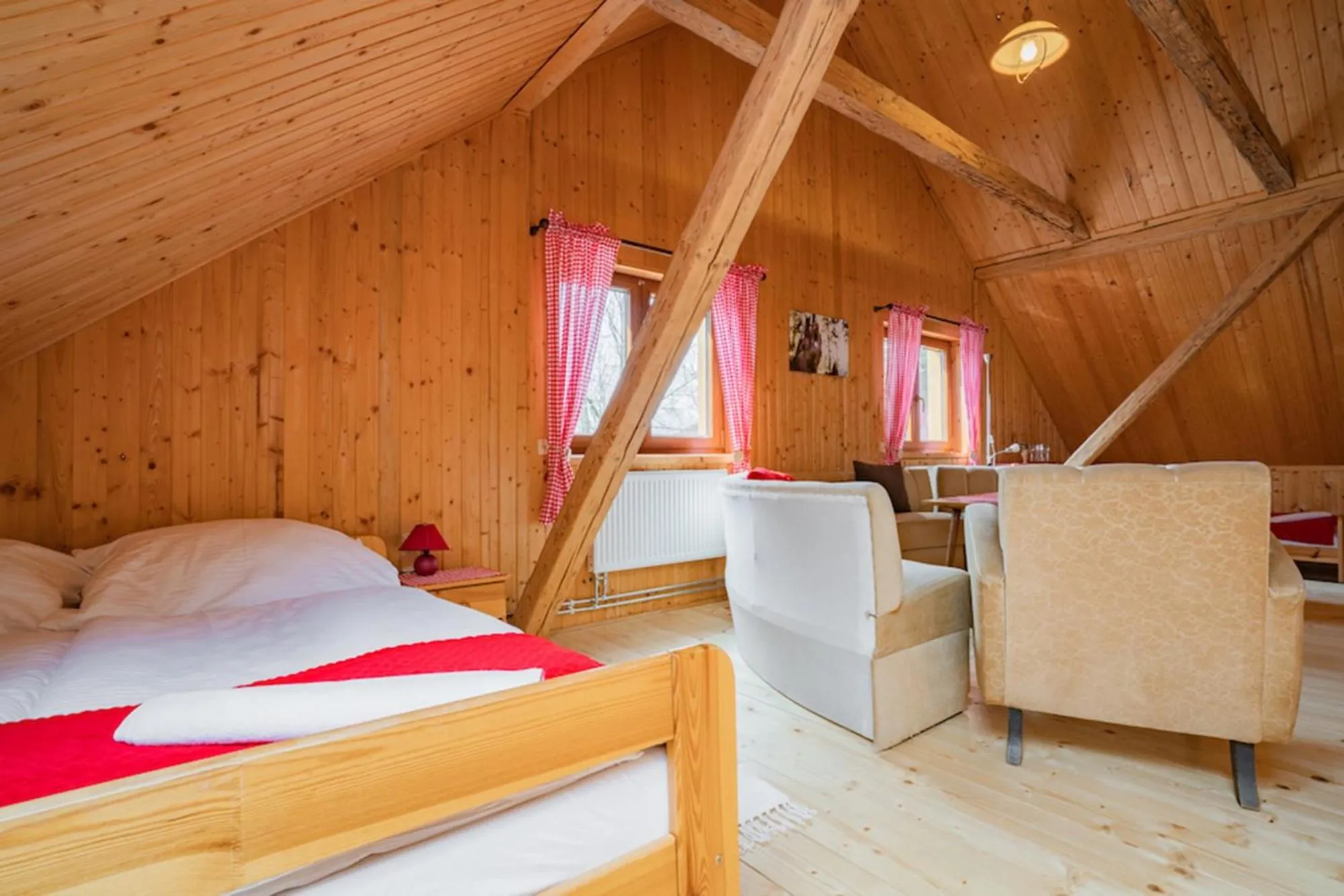 Bed in Chata Magurka