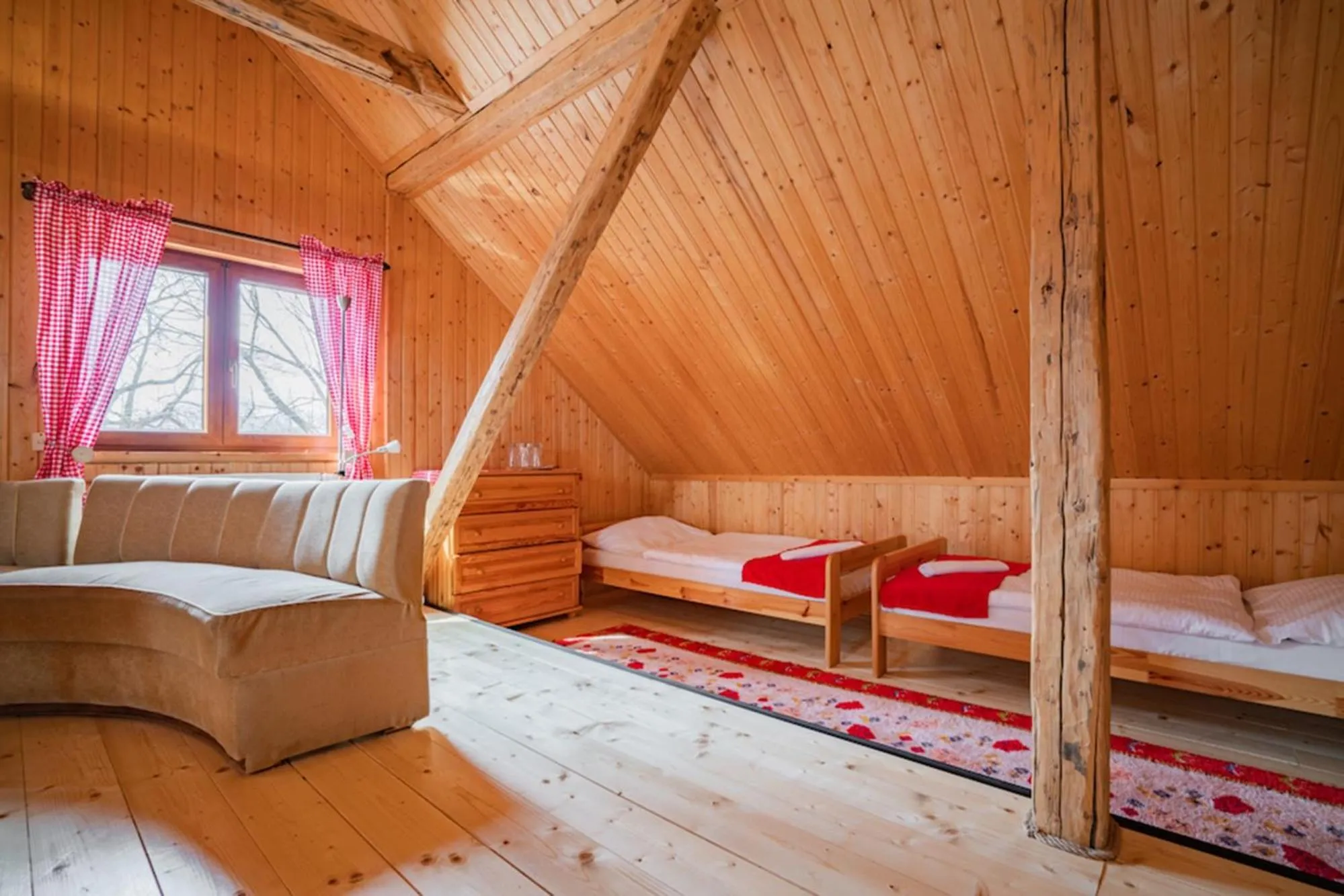 Bed in Chata Magurka