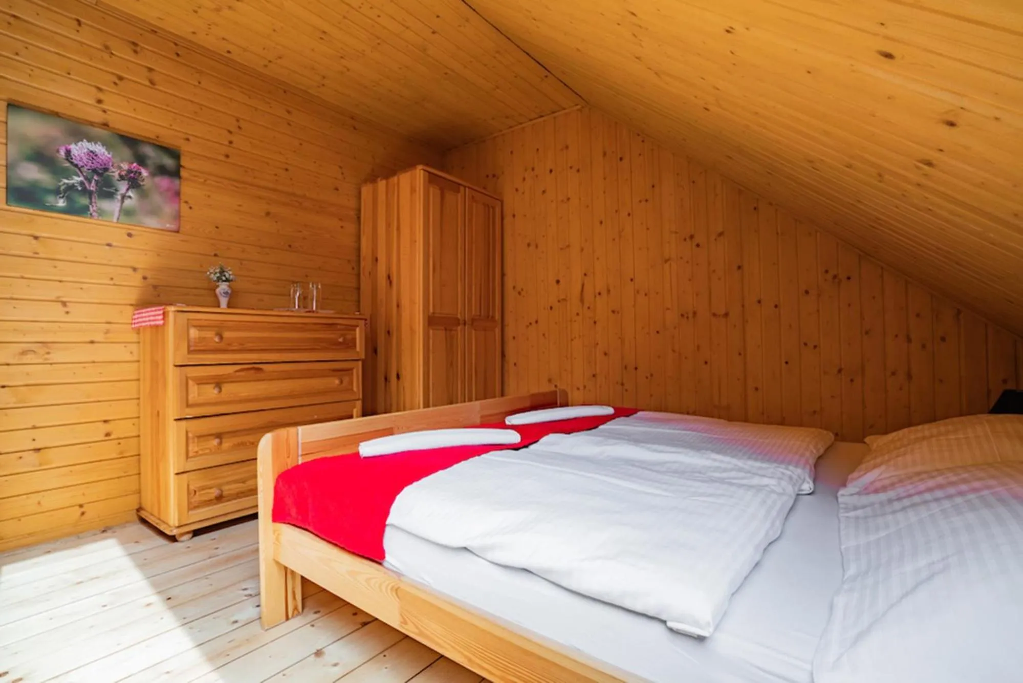 Bed in Chata Magurka