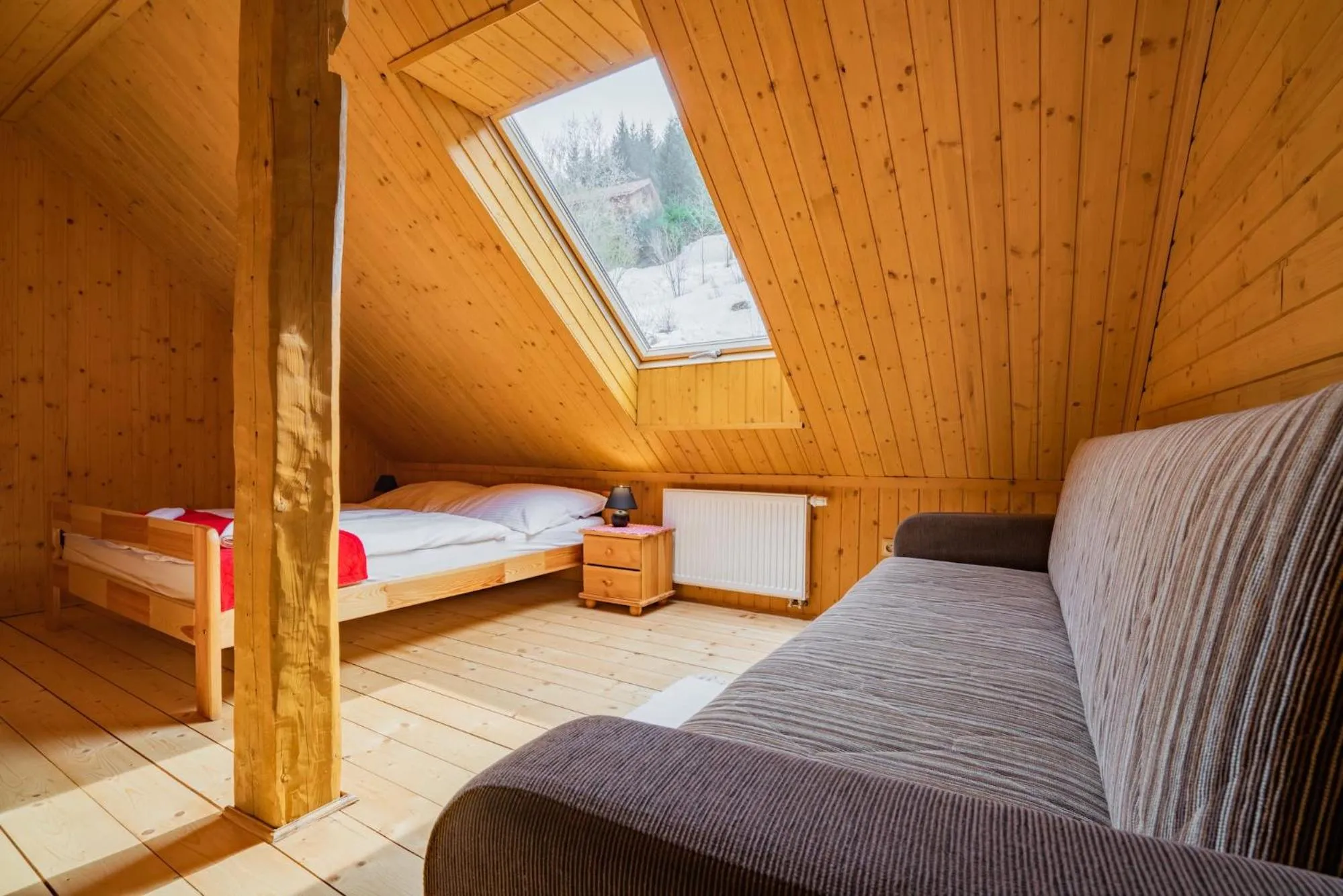 Bed in Chata Magurka