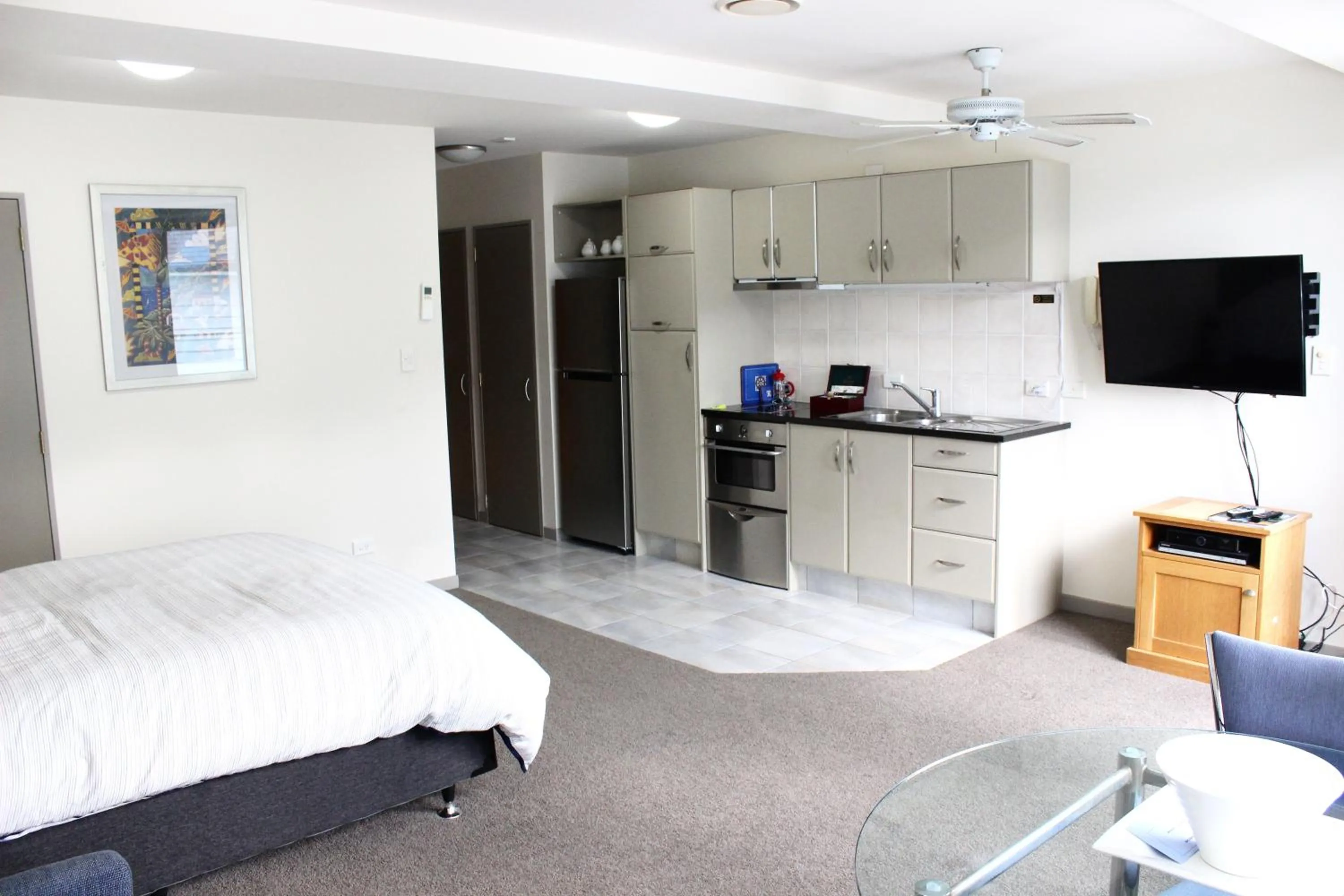 Bed in The Anchorage Apartments