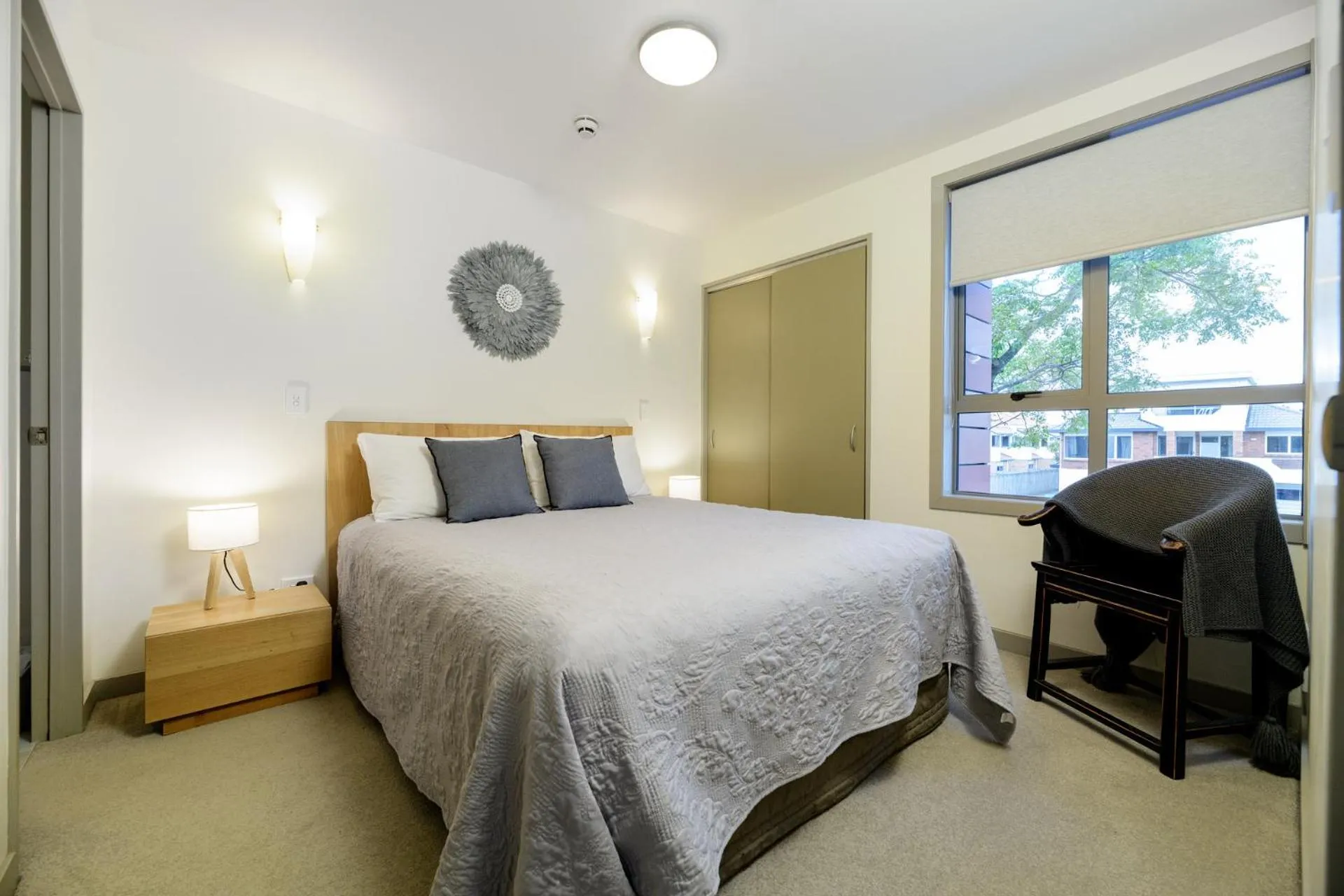 Bed in The Anchorage Apartments