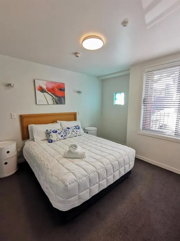 Bed in The Anchorage Apartments