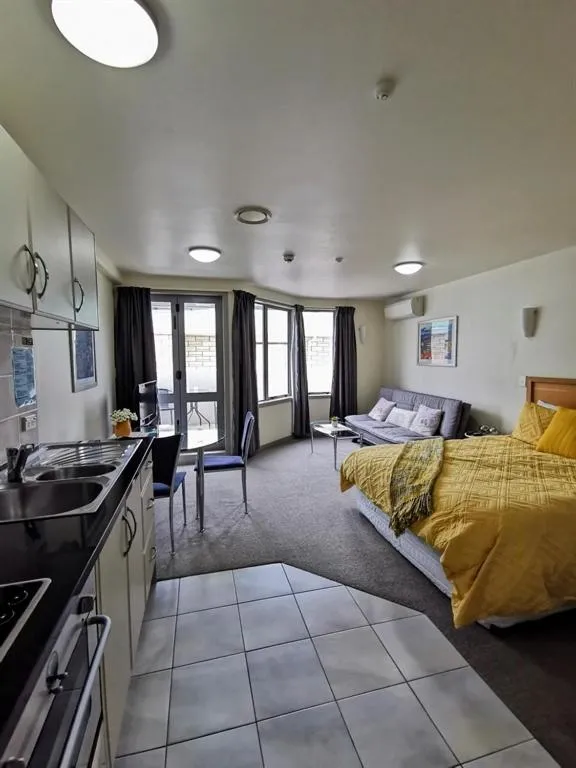 Bed in The Anchorage Apartments