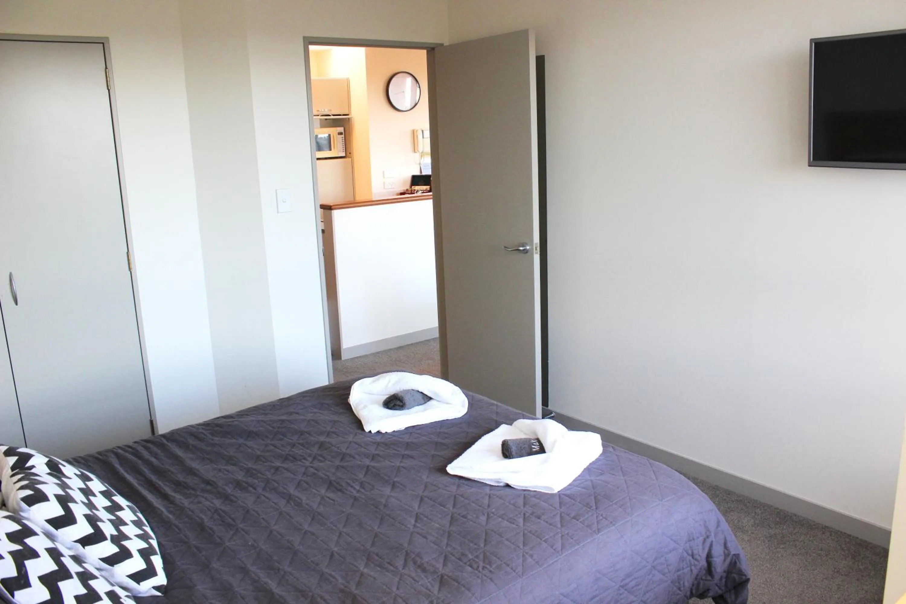 Bed in The Anchorage Apartments