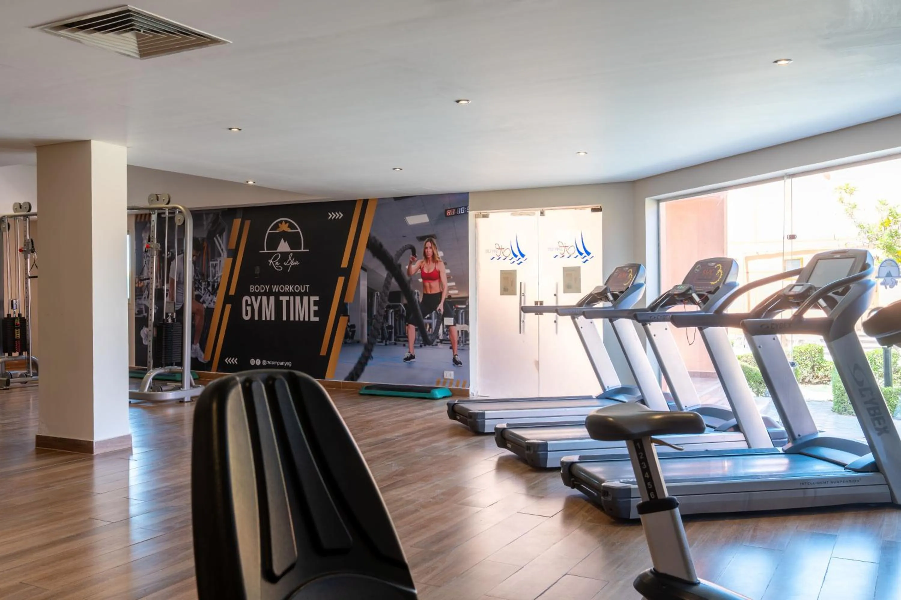 Fitness centre/facilities in Three Corners Happy Life Beach Resort