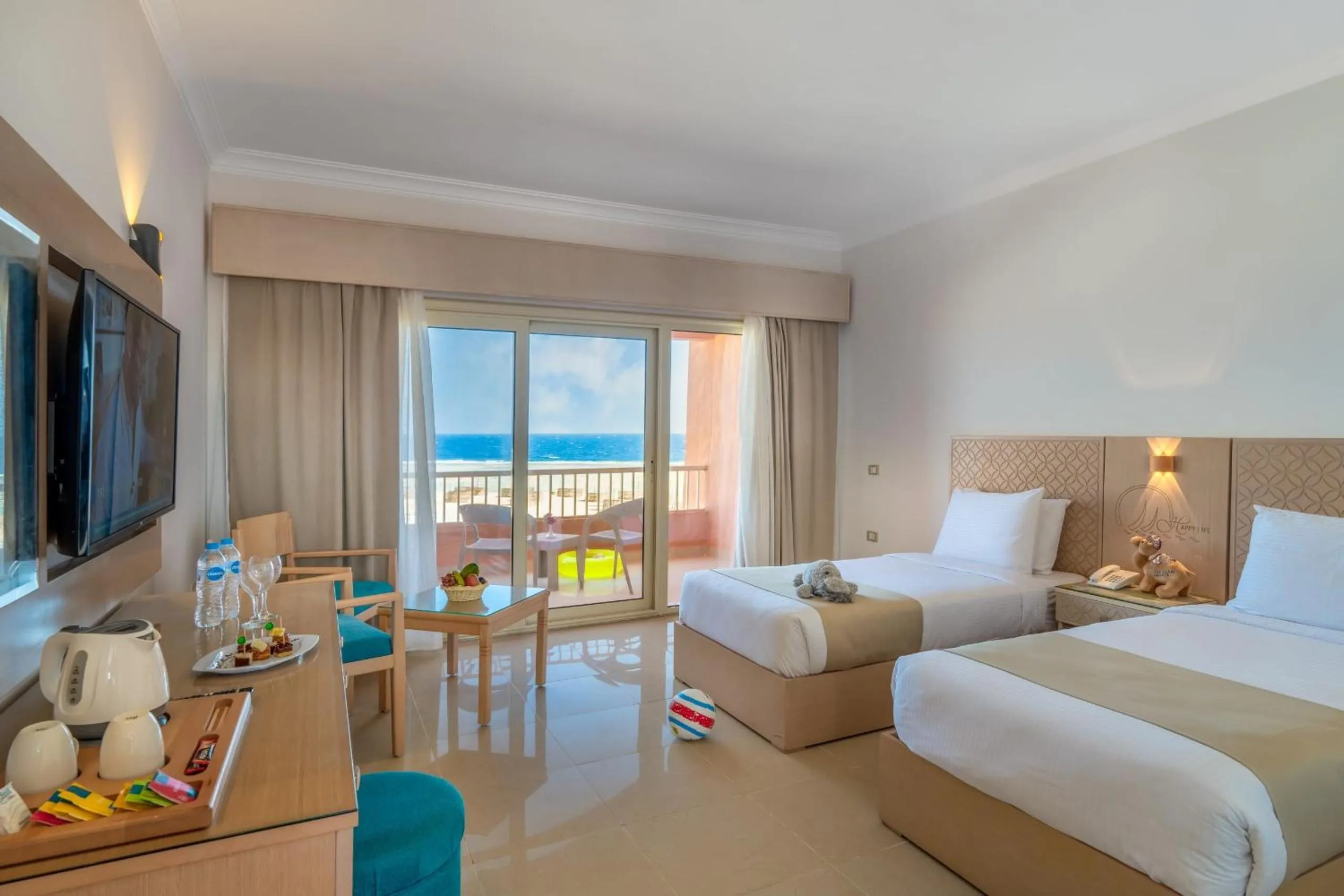 Bedroom in Three Corners Happy Life Beach Resort