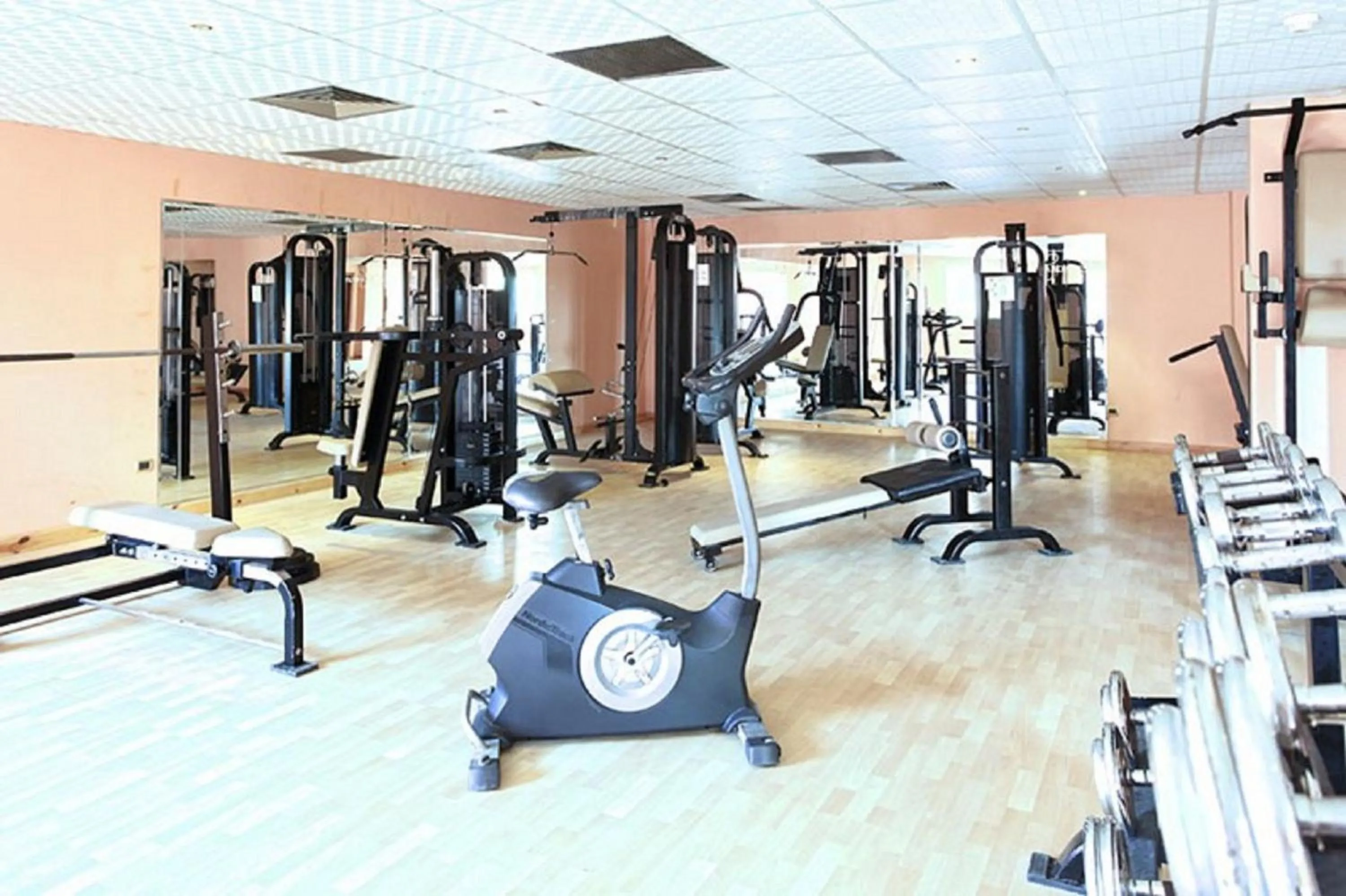 Fitness centre/facilities in Three Corners Happy Life Beach Resort