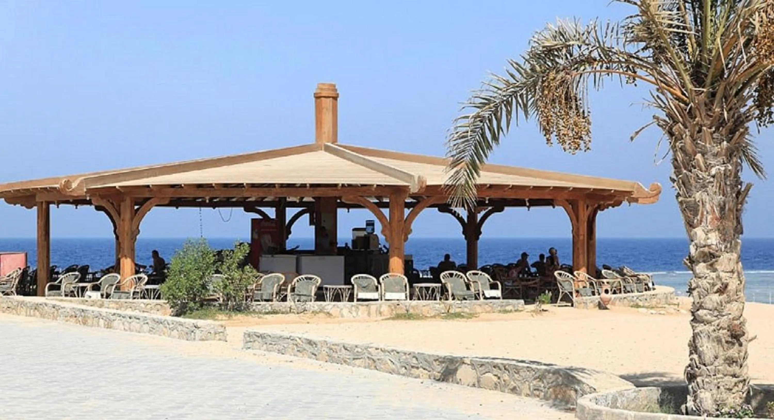 Lounge or bar in Three Corners Happy Life Beach Resort