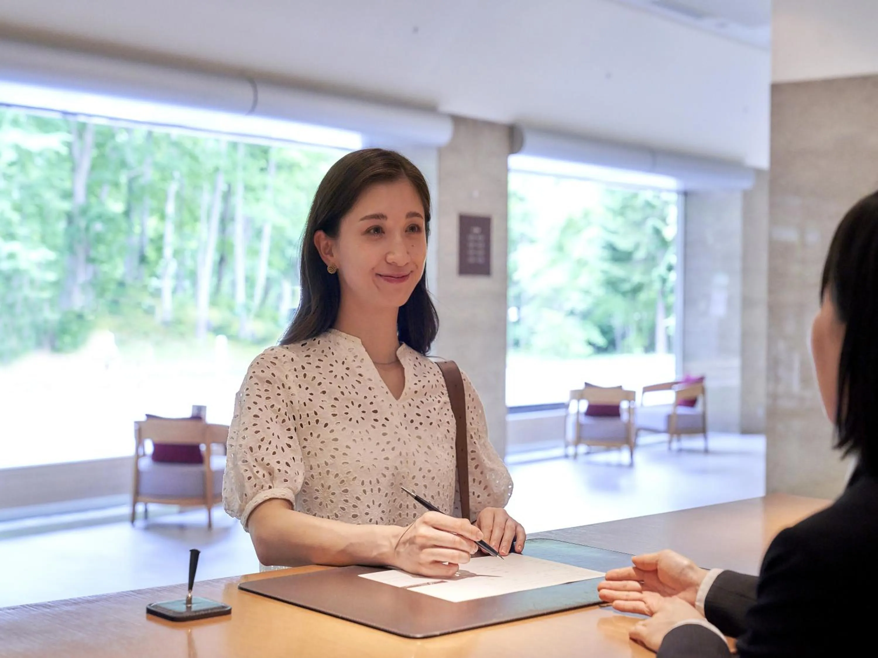 Lobby or reception in Hakodate-Onuma Prince Hotel
