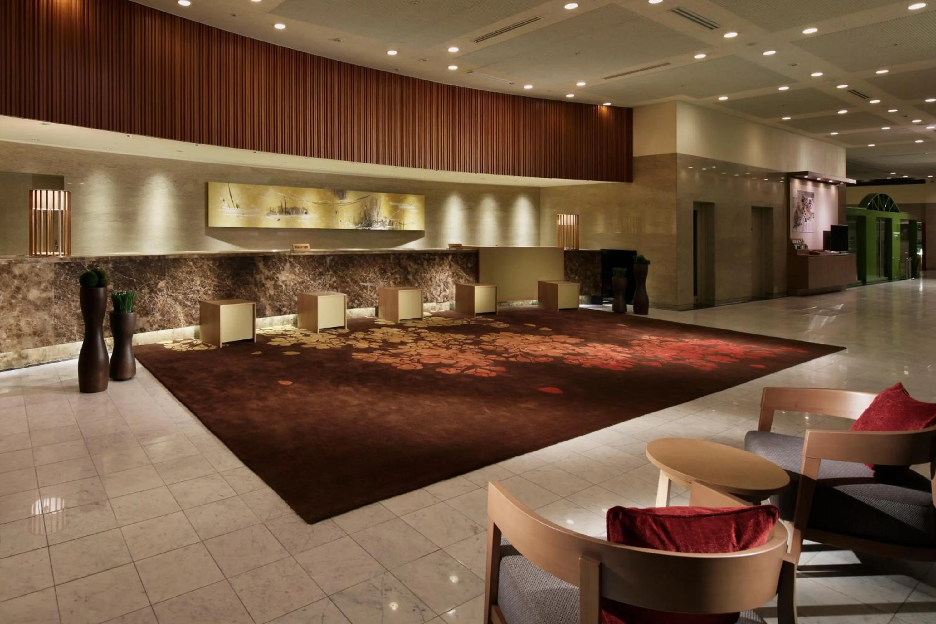 Lobby or reception in Hakodate-Onuma Prince Hotel