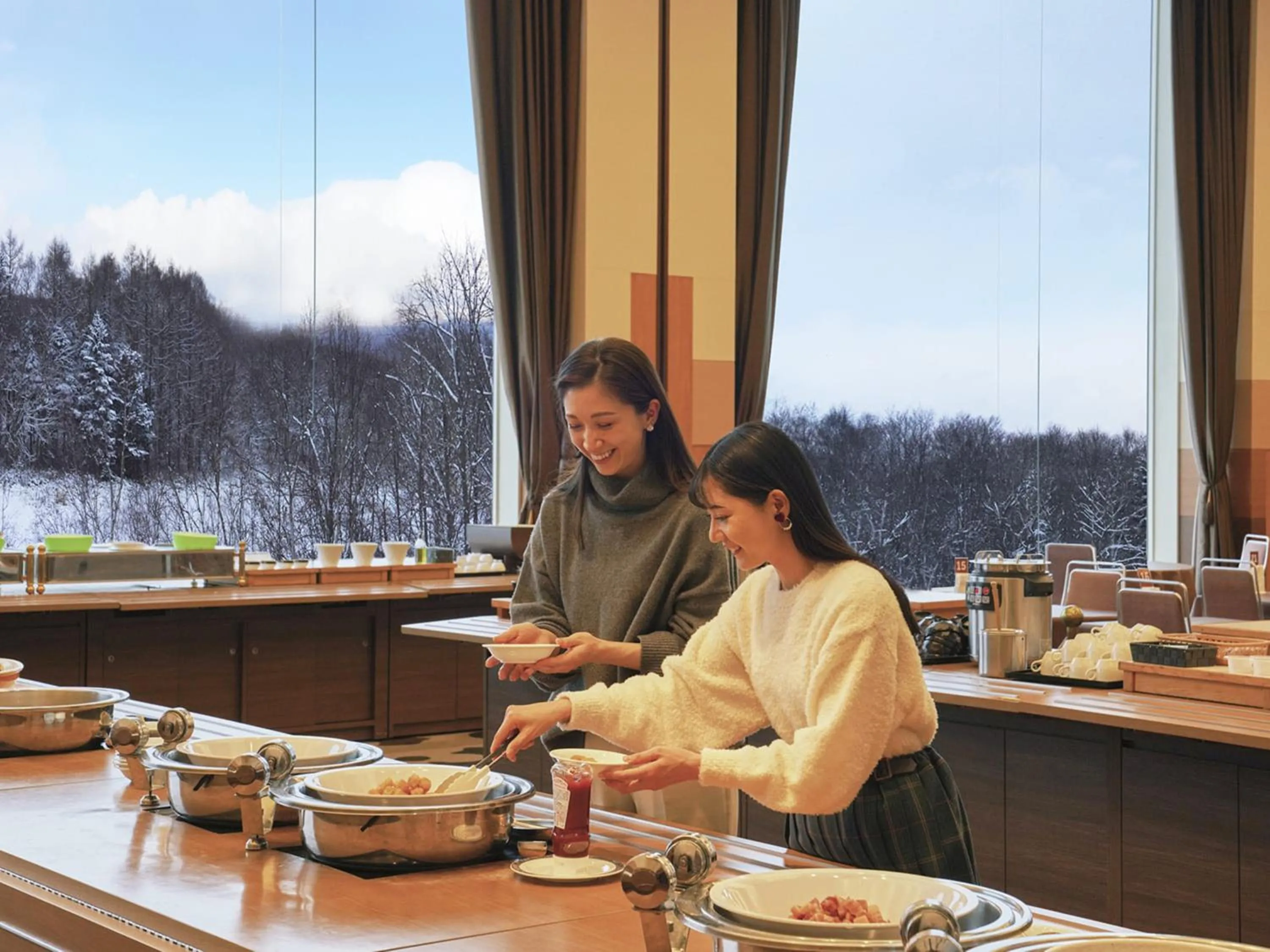 Meals in Hakodate-Onuma Prince Hotel