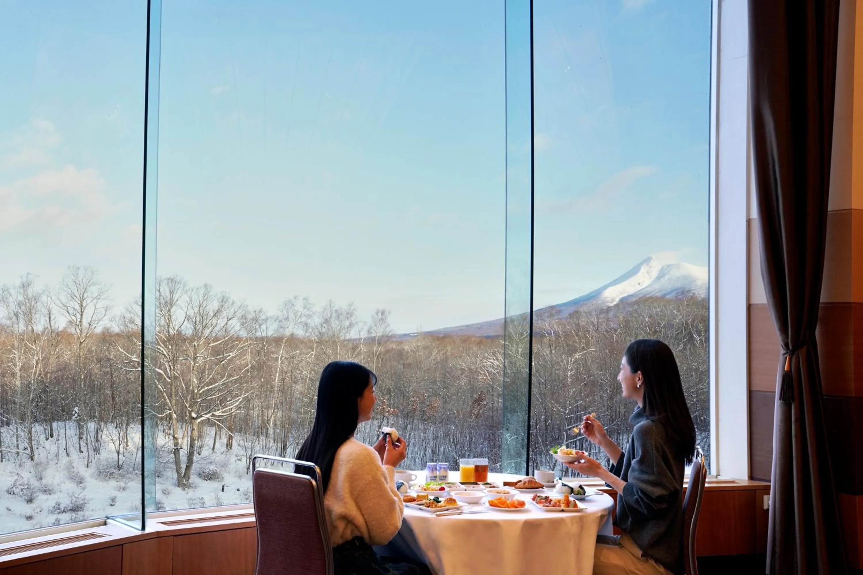 Breakfast in Hakodate-Onuma Prince Hotel