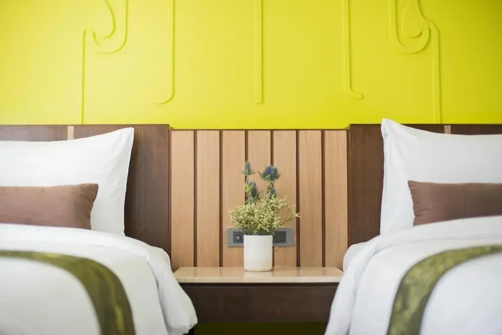 Bedroom, Bed in Bay Beach Resort Jomtien Bedroom, Bed in Bay Beach Resort Jomtien