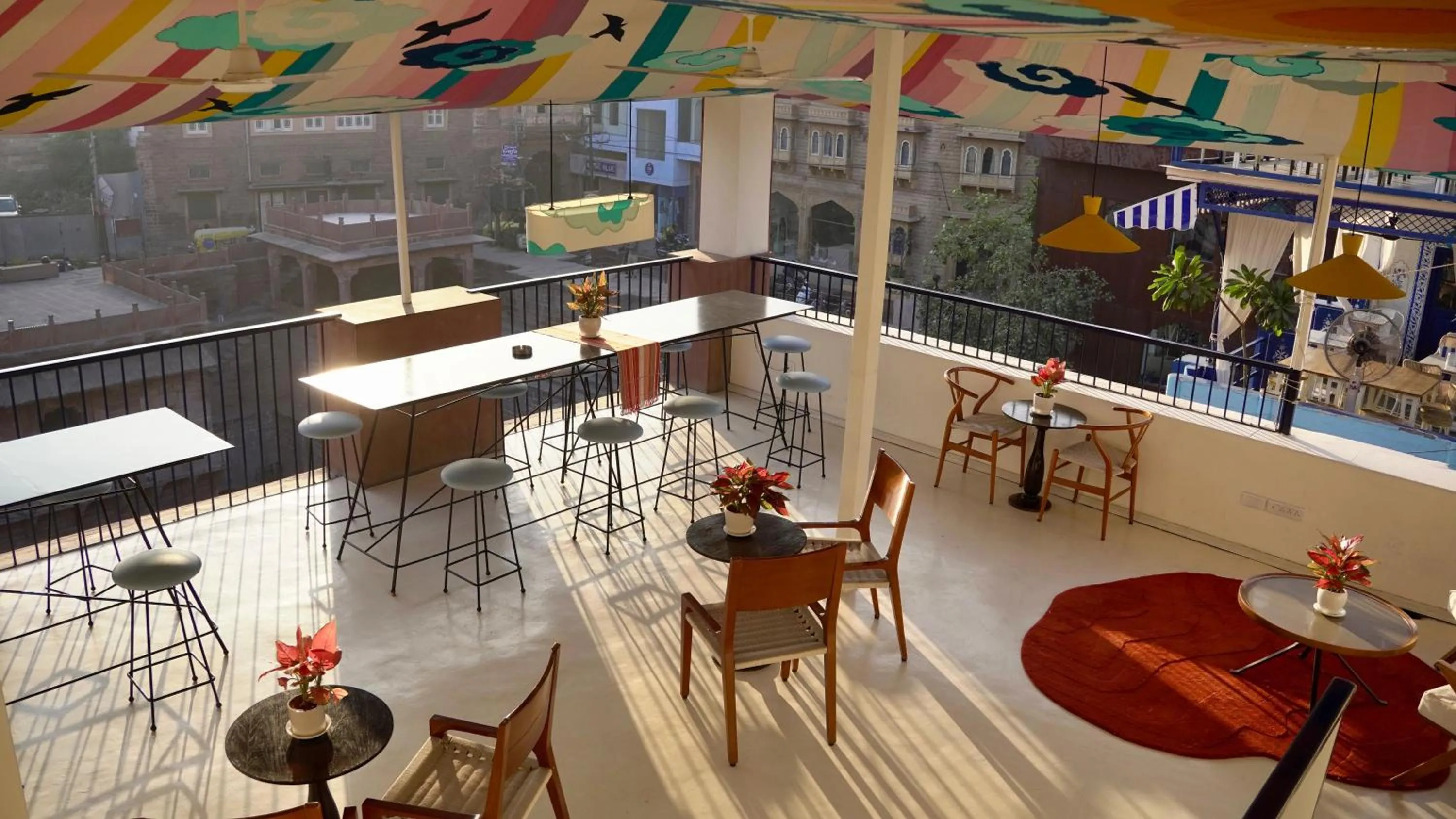 Restaurant/places to eat in The Stepwell Hotel