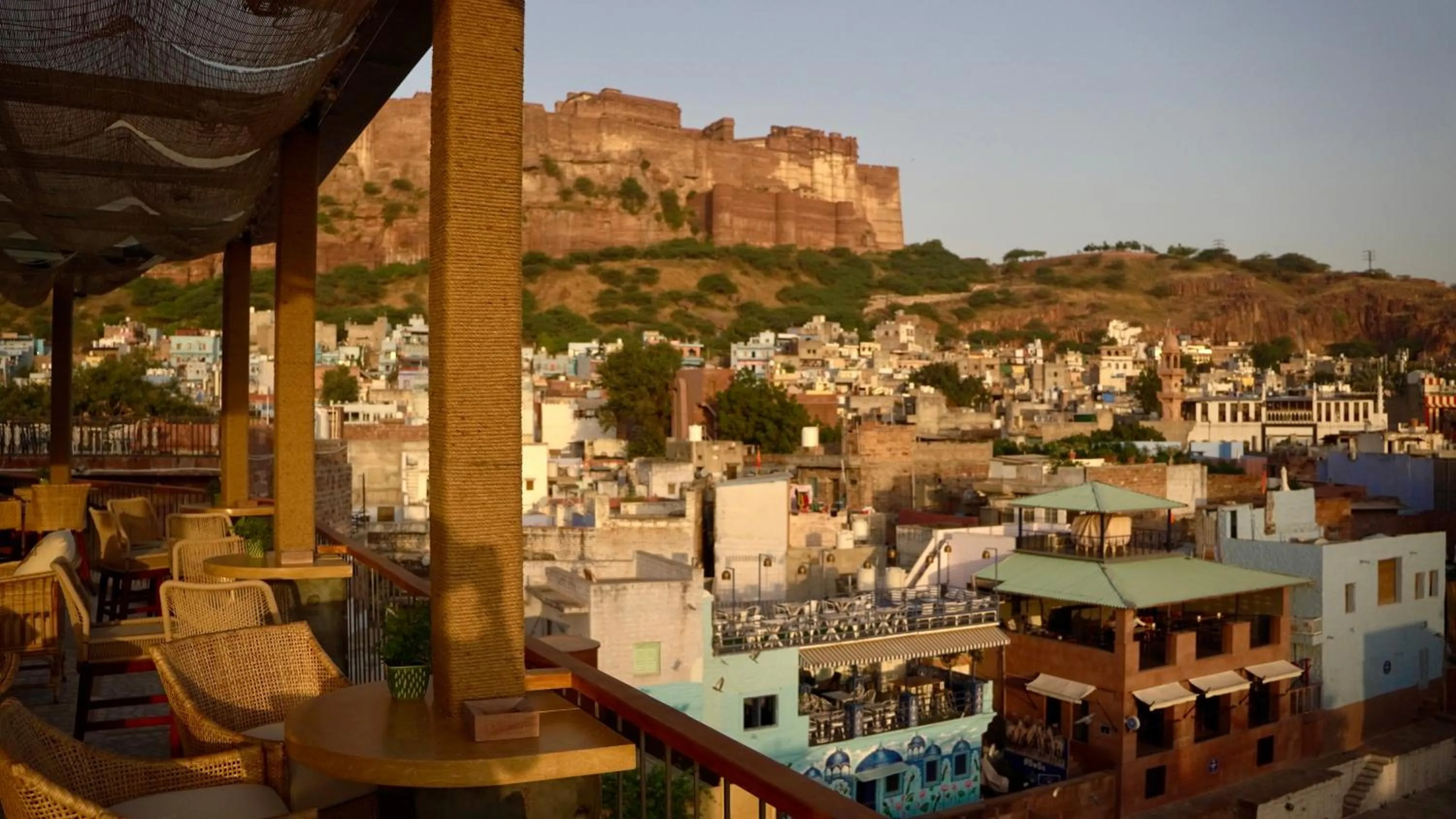 City view in The Stepwell Hotel