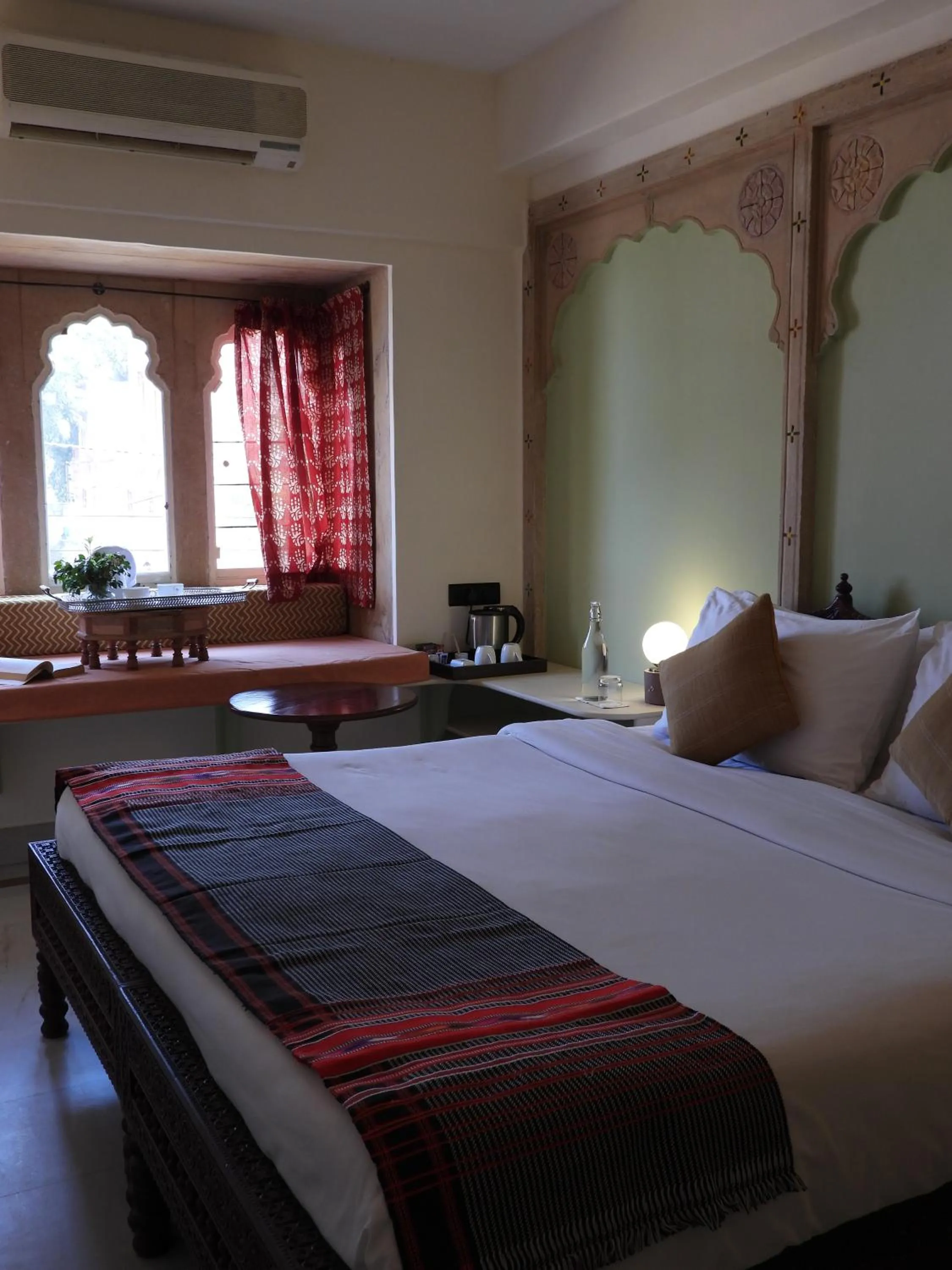 Bed in The Stepwell Hotel