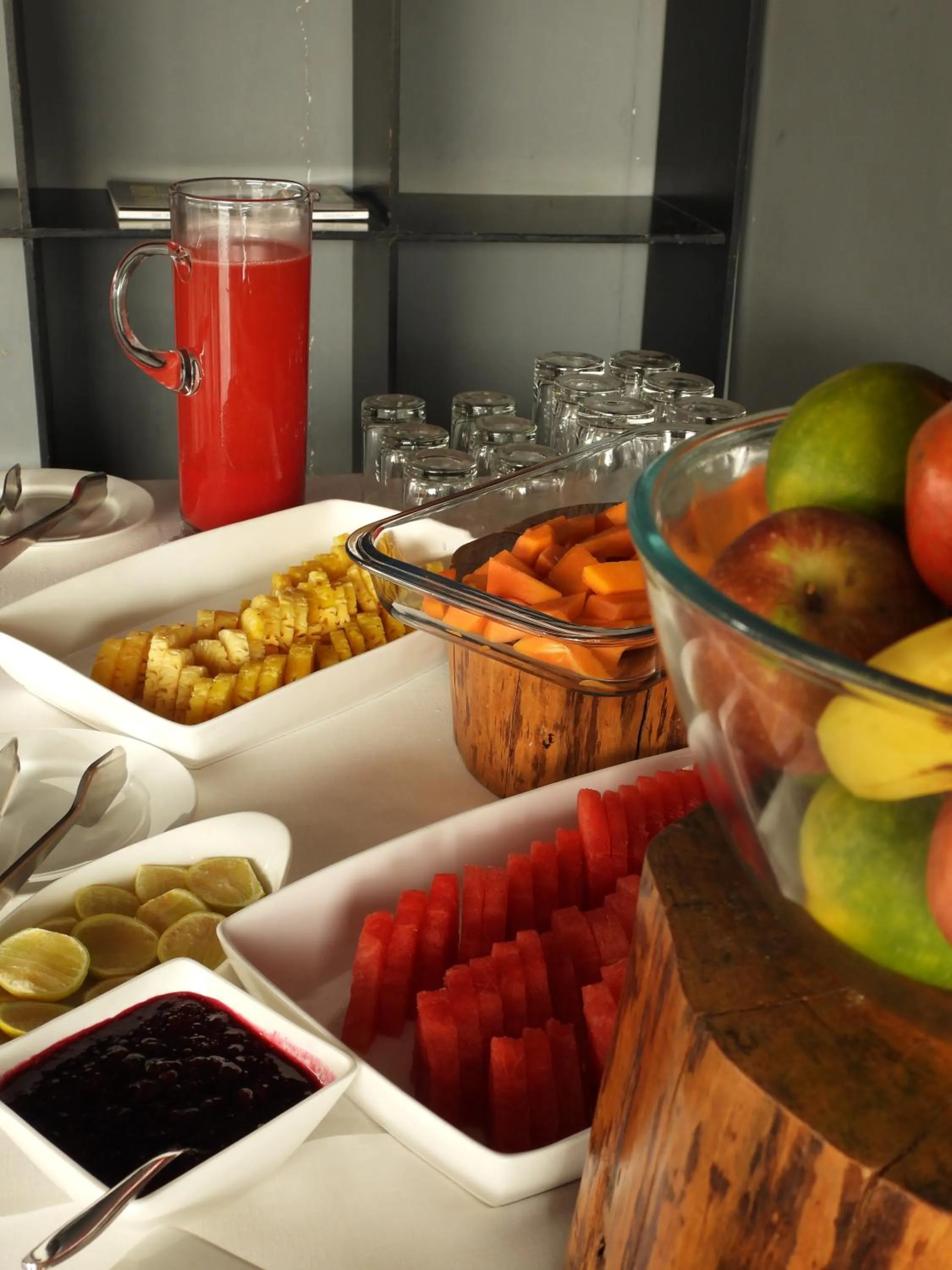 Food and drinks in The Stepwell Hotel