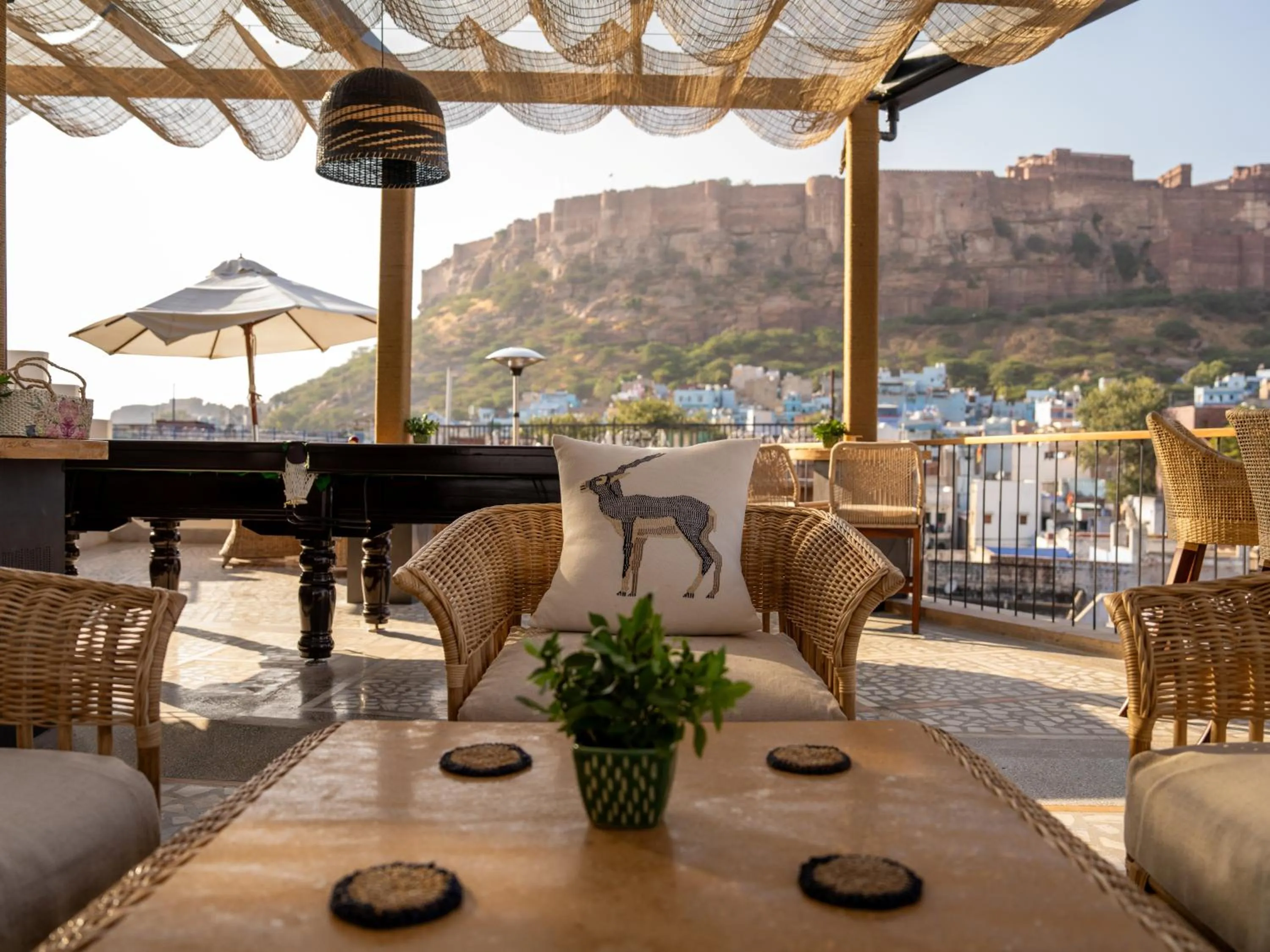 Restaurant/places to eat in The Stepwell Hotel