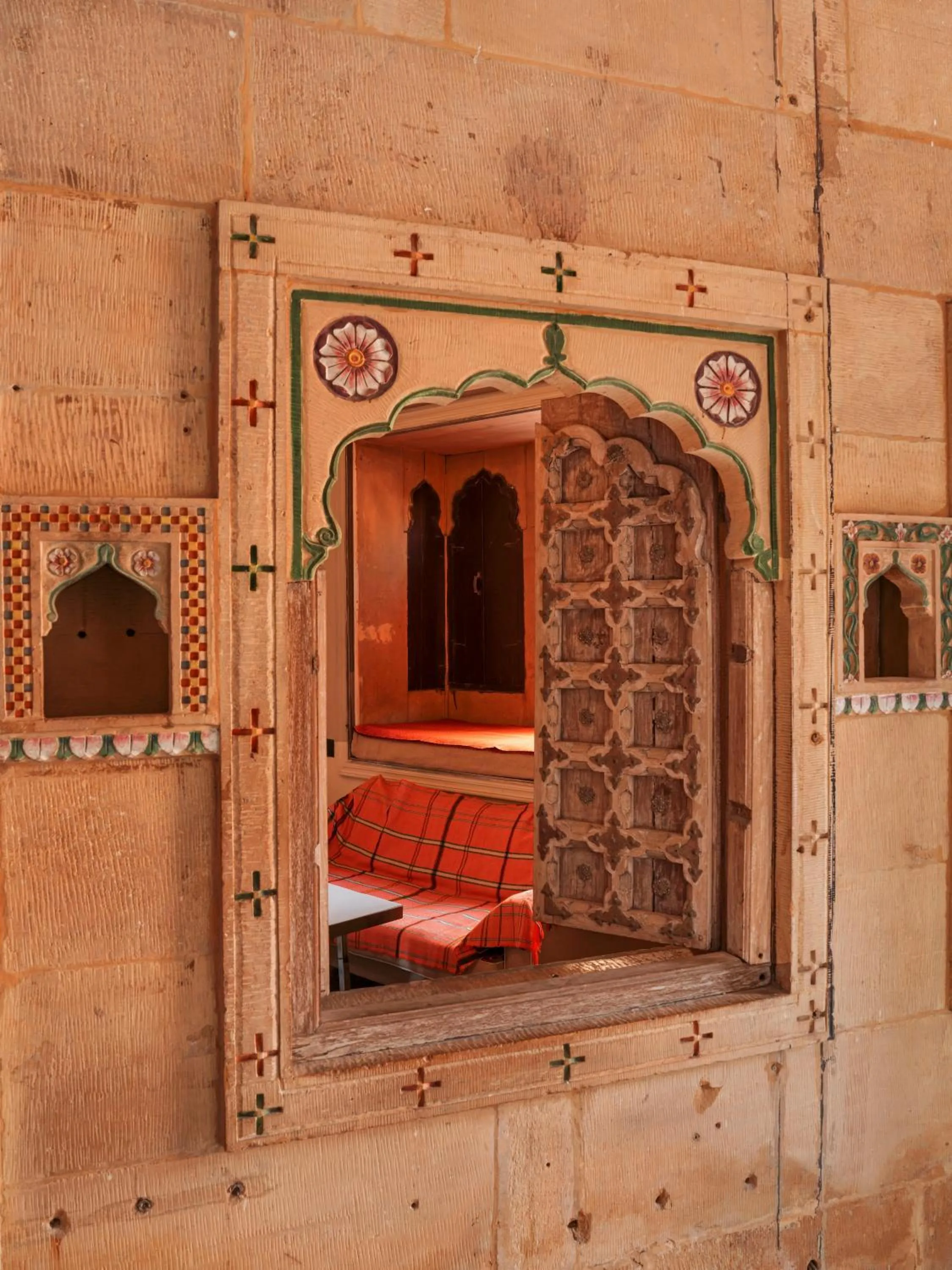 Lobby or reception in The Stepwell Hotel