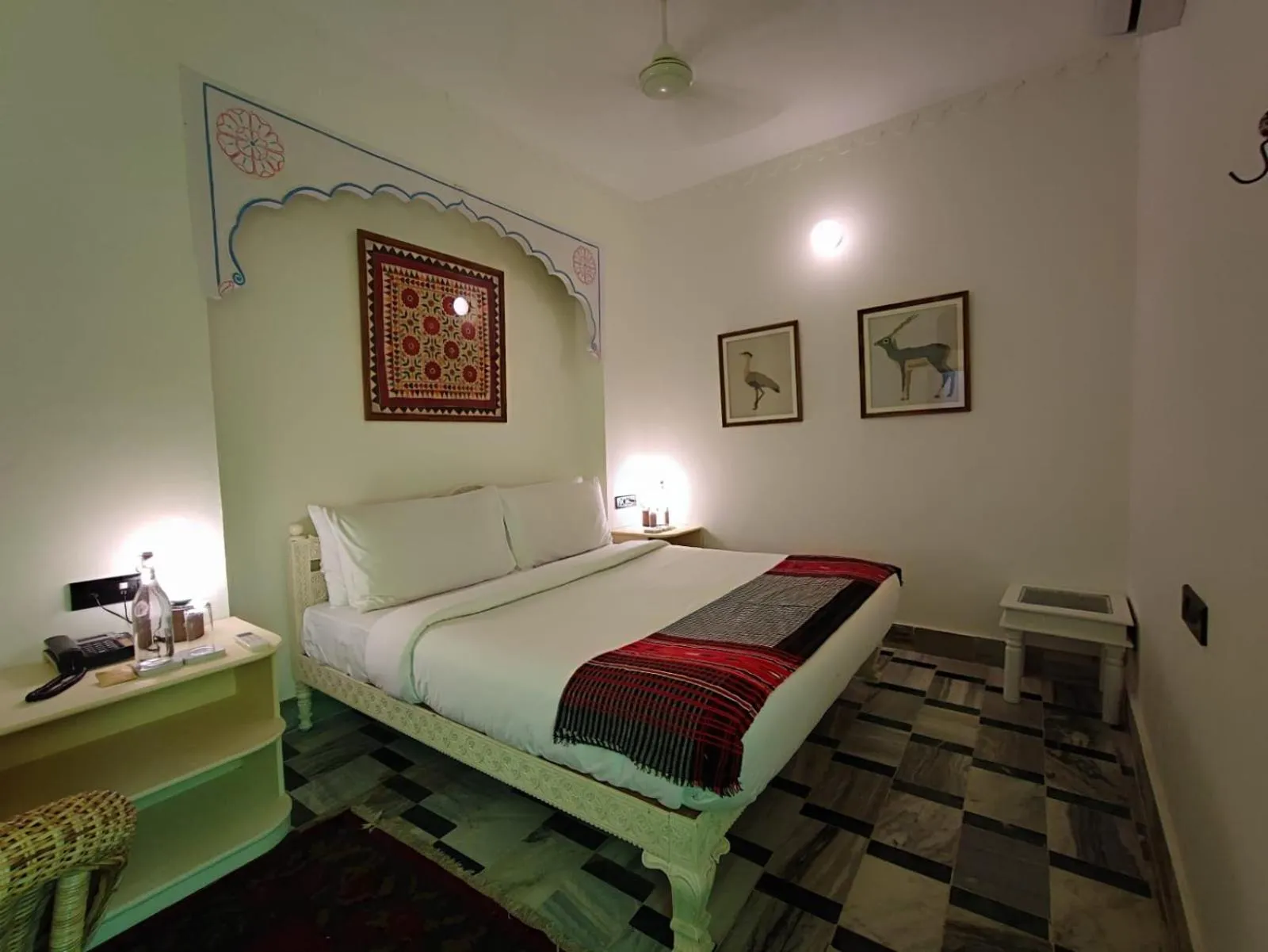 Photo of the whole room, Bed in The Stepwell Hotel