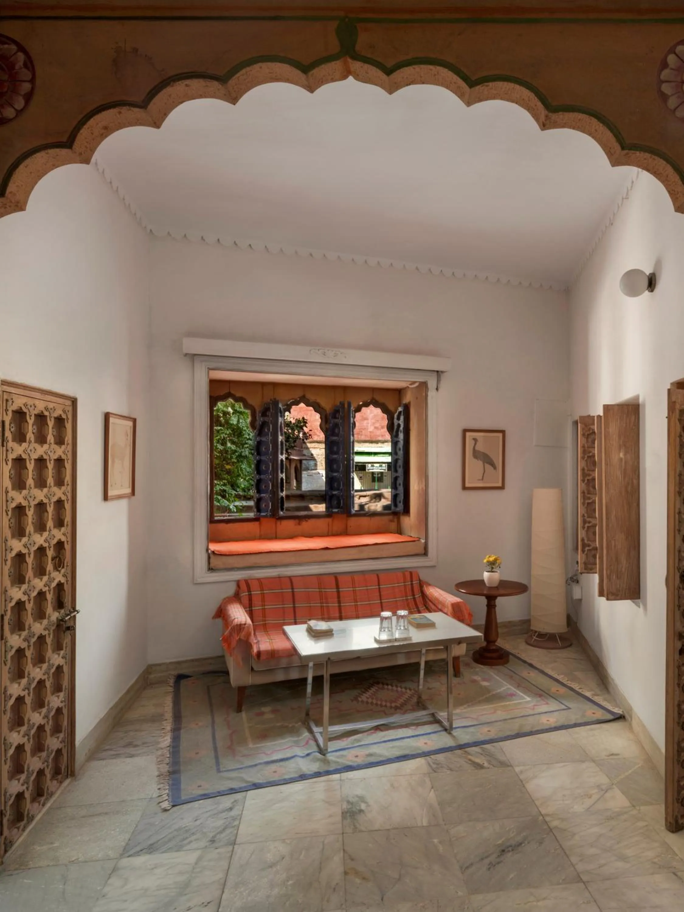 Lobby or reception in The Stepwell Hotel