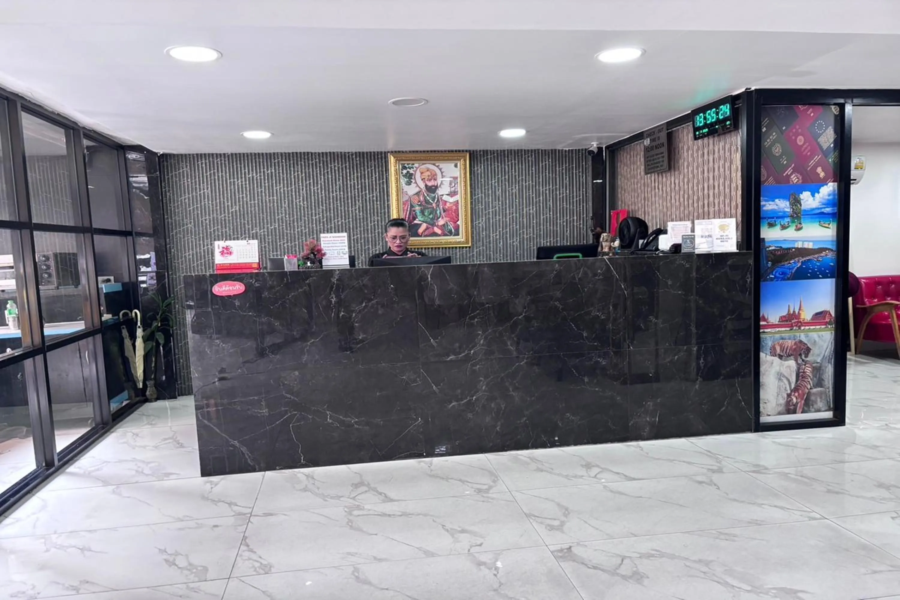 Lobby or reception in Papa Ji Hotel and Restaurant