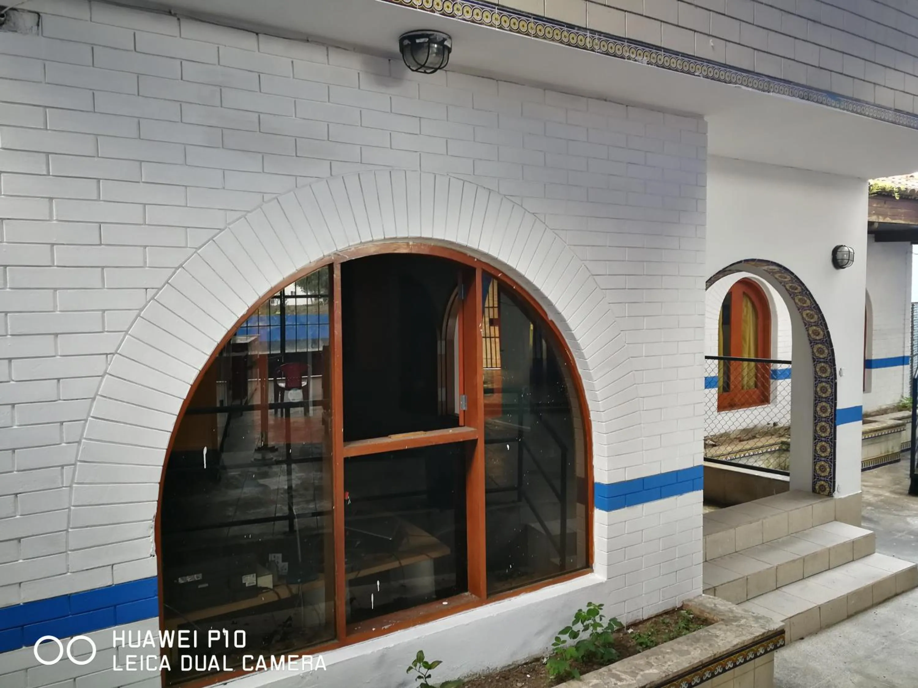 Facade/entrance in Poseidon Guest House
