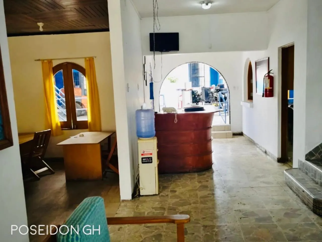 Lobby or reception in Poseidon Guest House