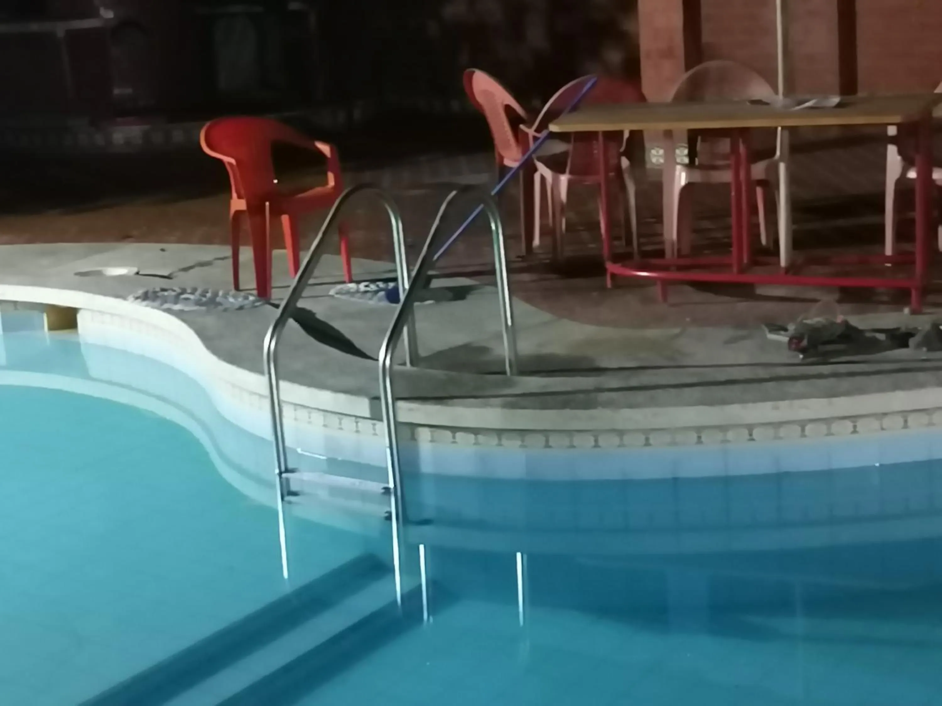 Swimming pool in Poseidon Guest House