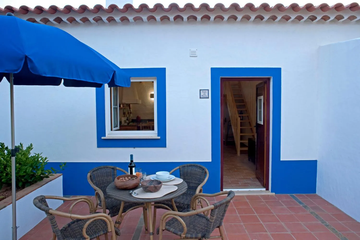 Patio in Quinta do Chocalhinho Agroturismo & SPA