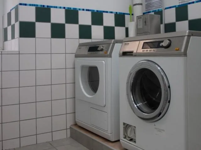 washing machine in Westend City Hostel