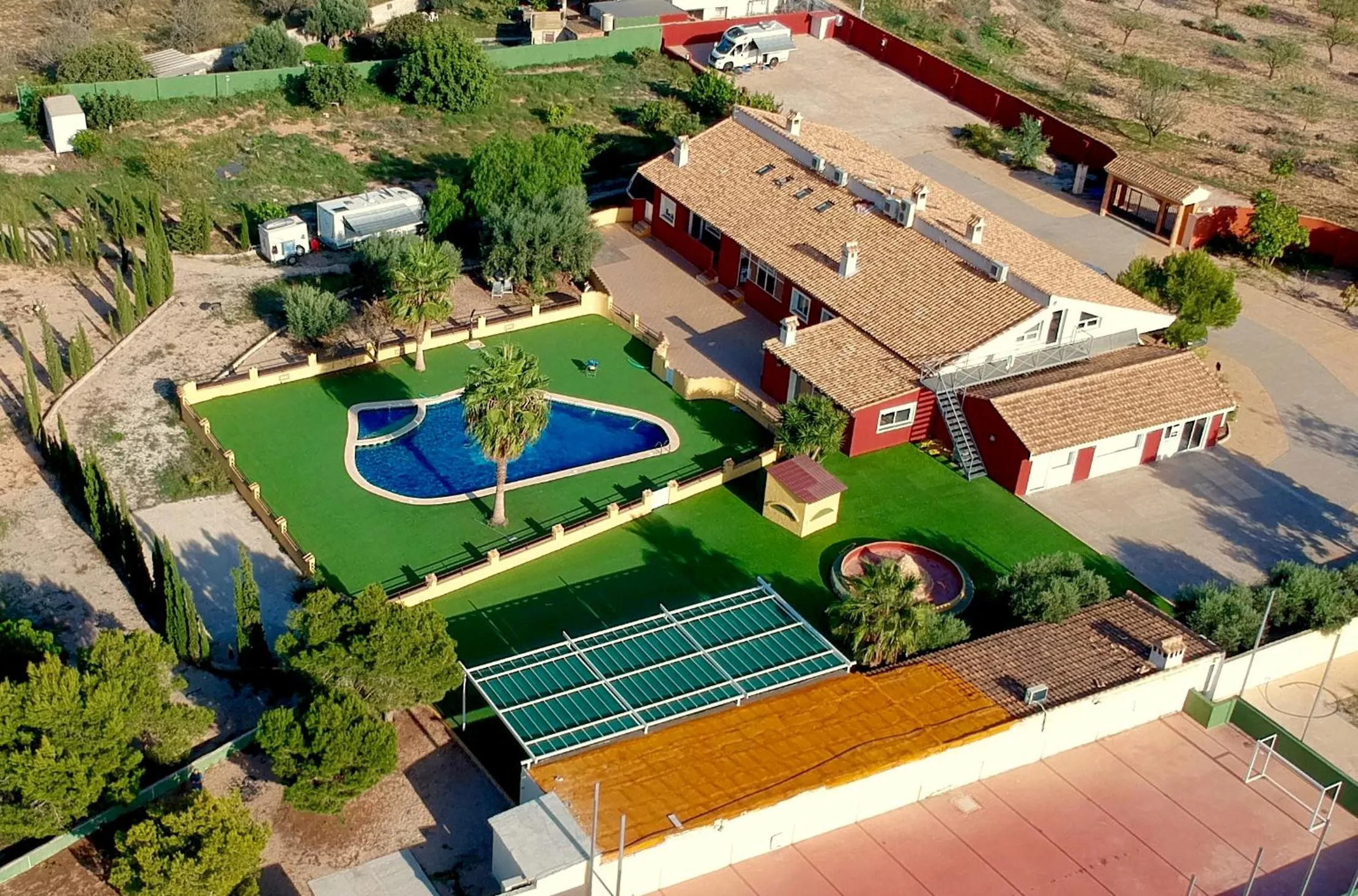 Bird's eye view in Espacio Finca Alegría - Rural Houses & Rooms