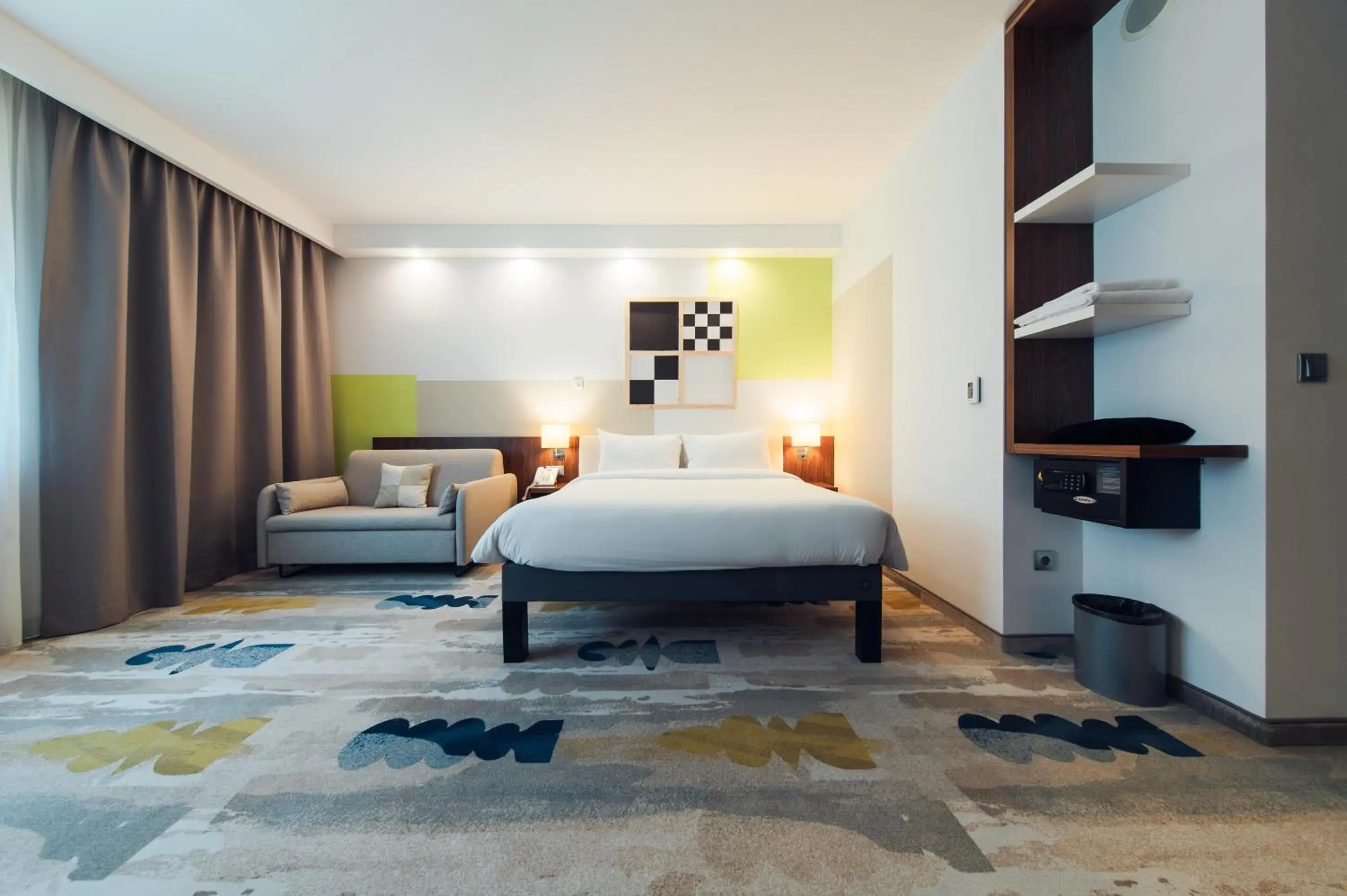 Bed in ibis Styles Warszawa Airport Bed in ibis Styles Warszawa Airport