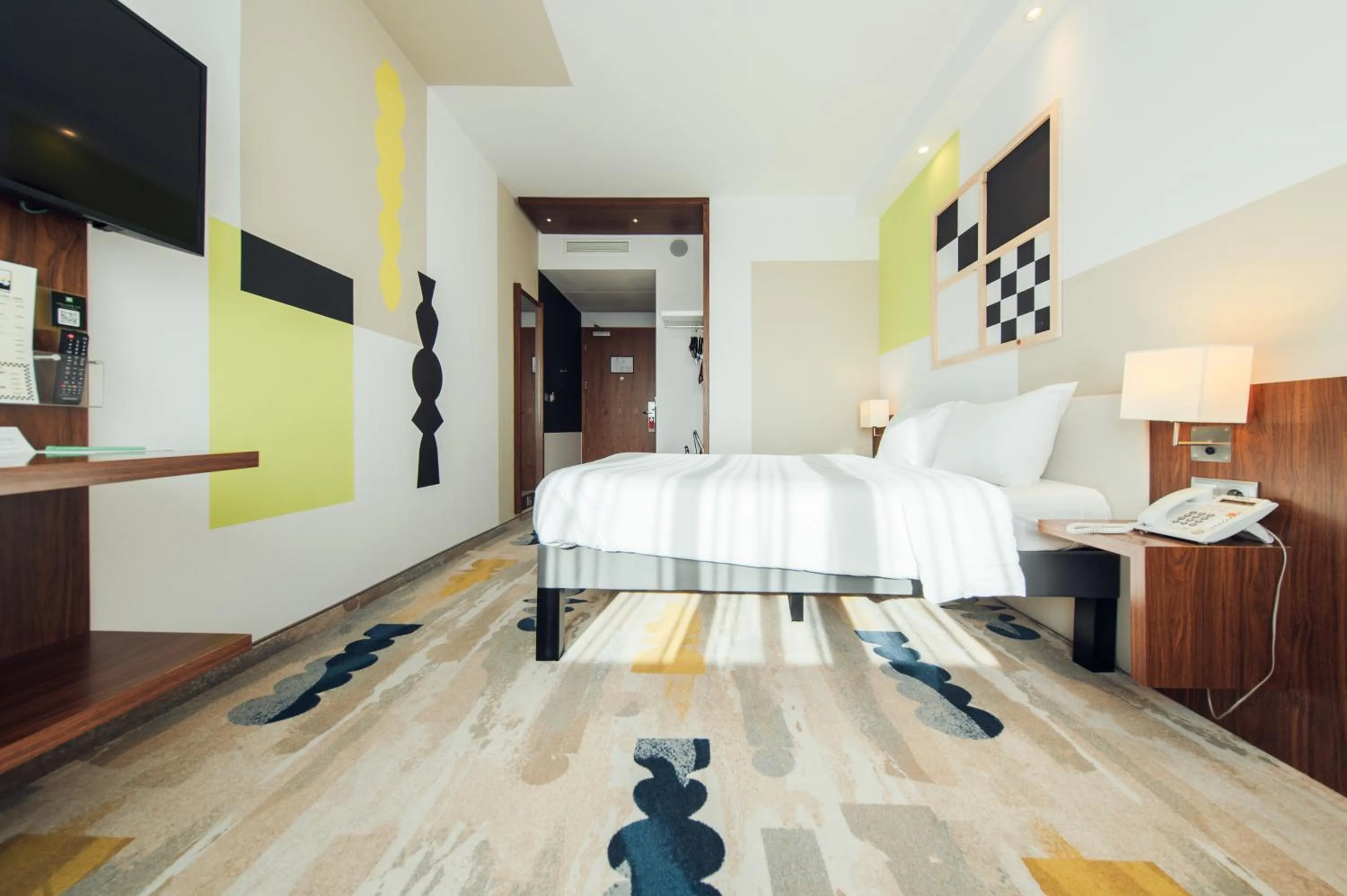 Bed in ibis Styles Warszawa Airport