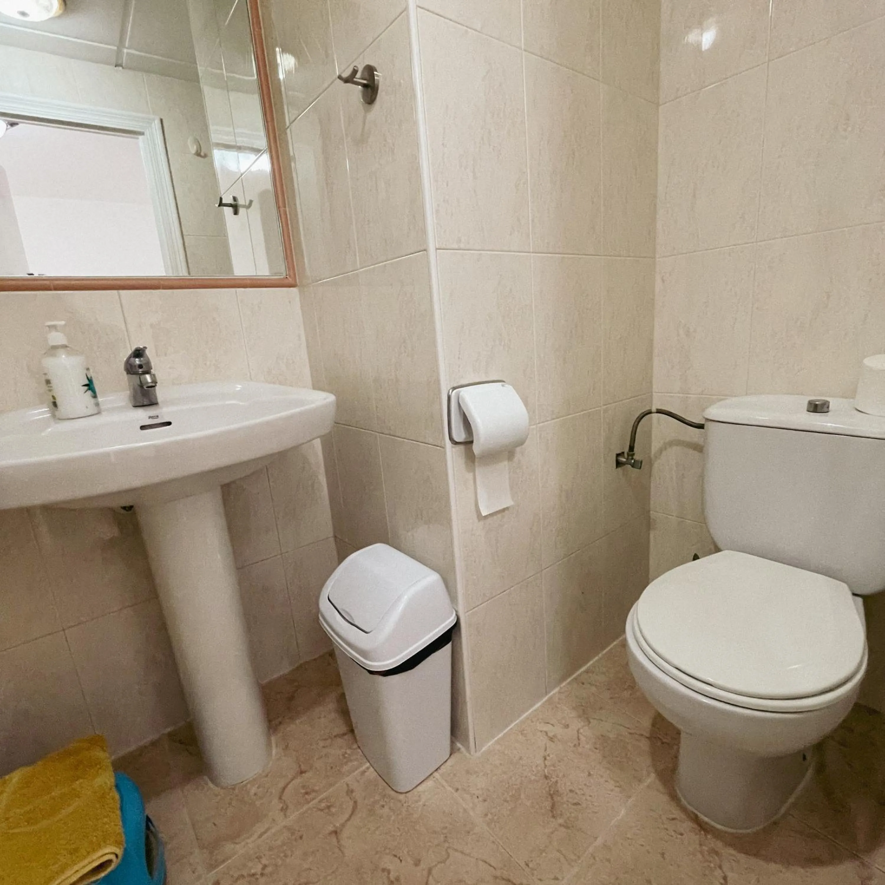 Bathroom in HOSTAL MONREAL