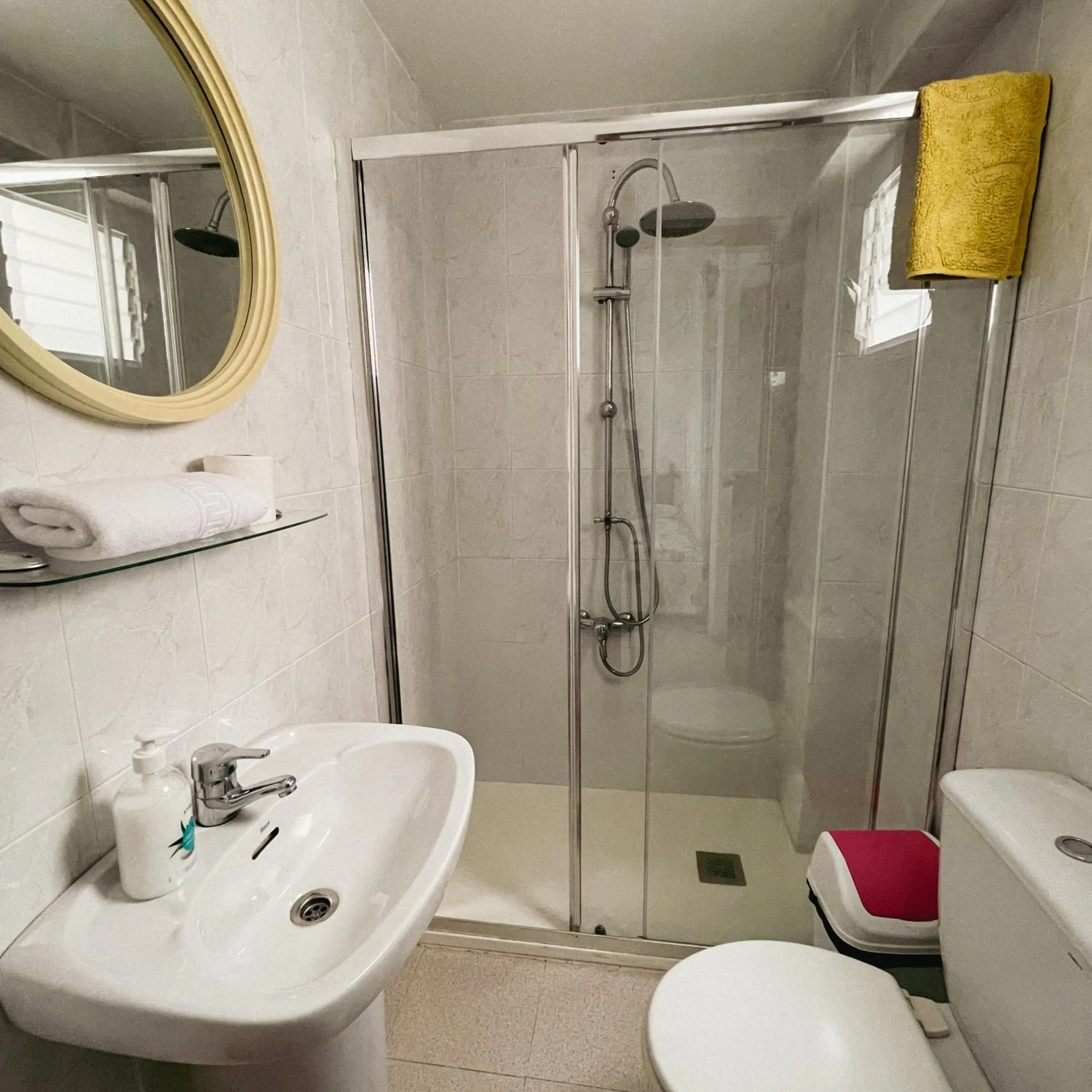 Bathroom in HOSTAL MONREAL