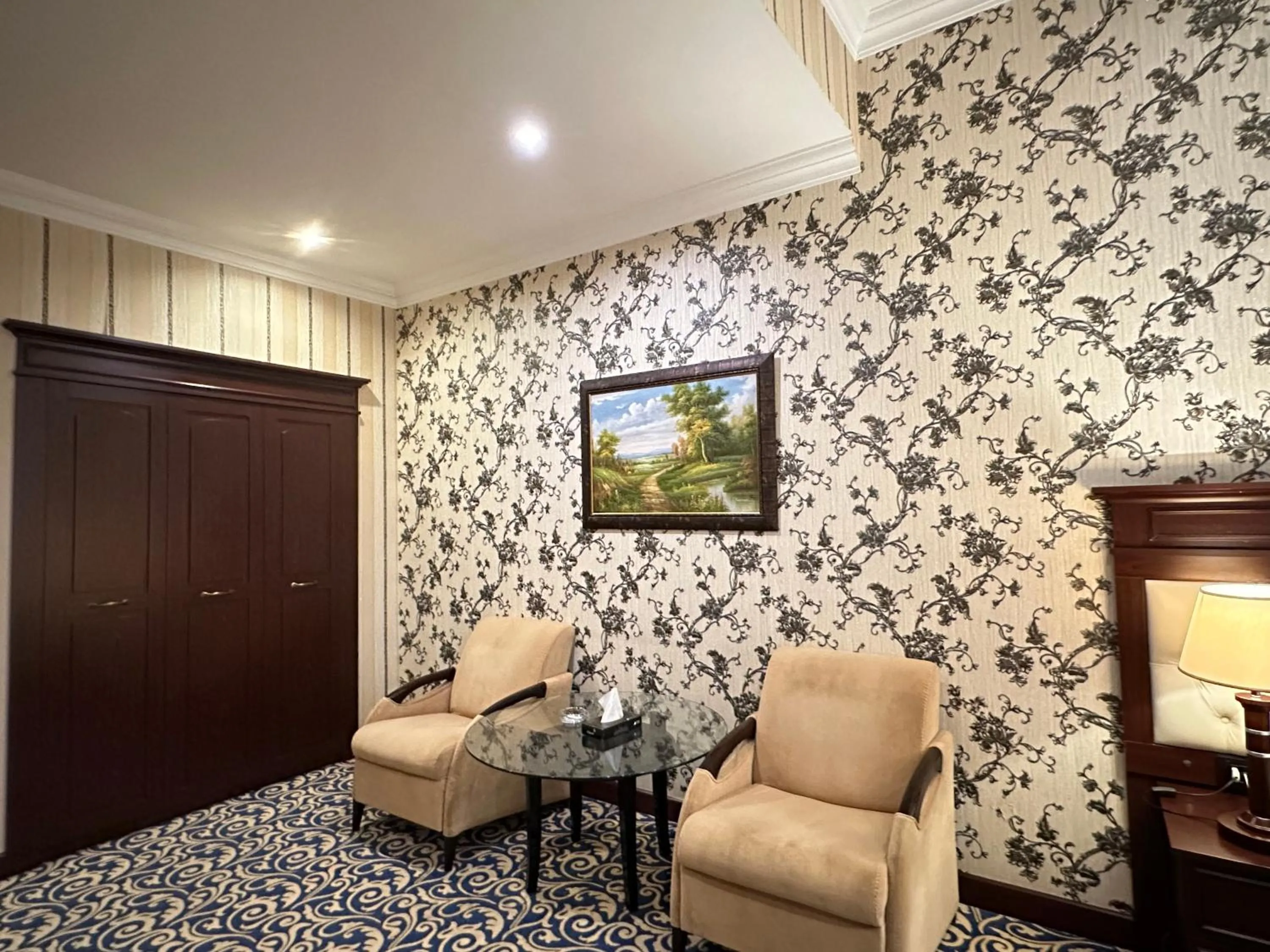 Seating area in Modern Hotel Baku