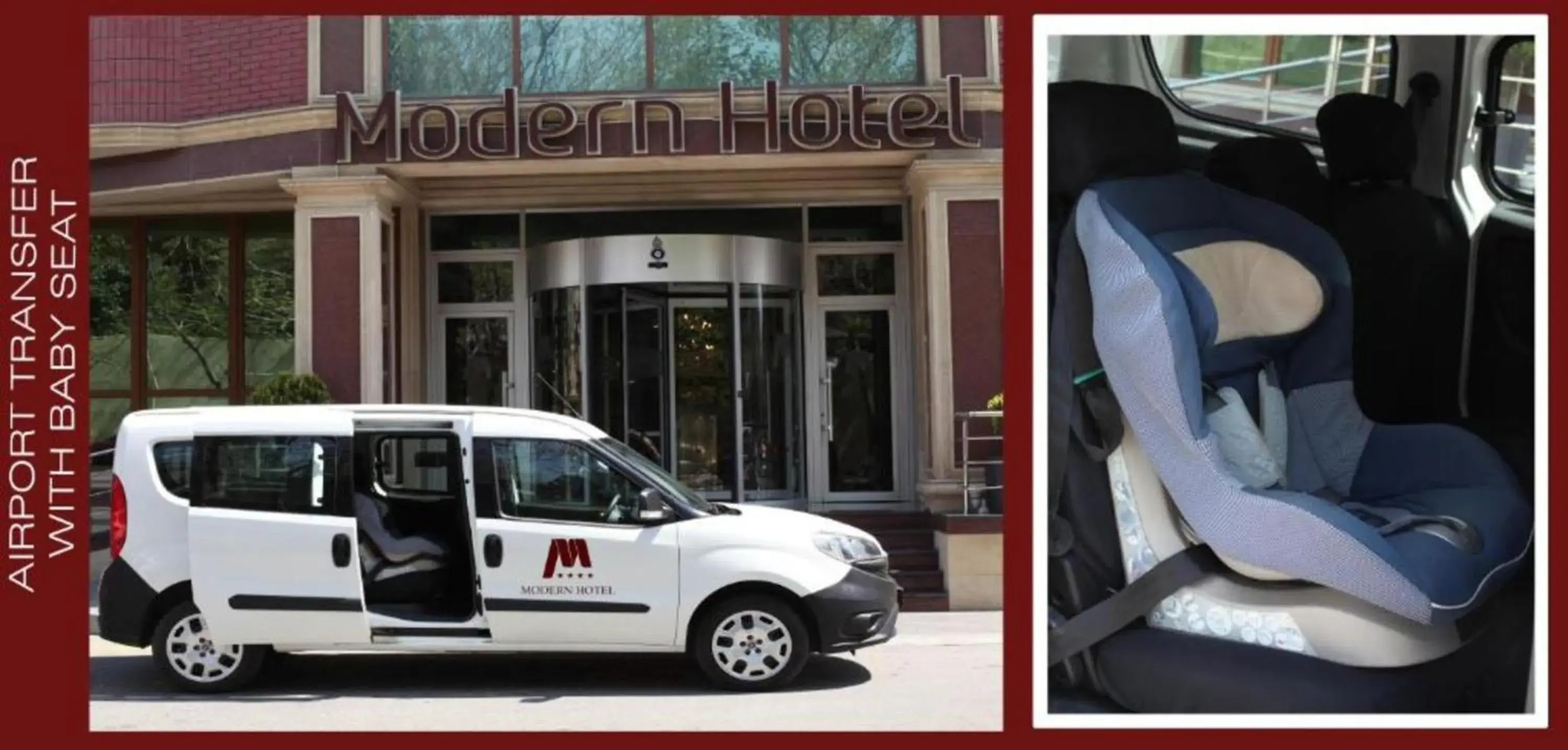 Facade/entrance in Modern Hotel Baku Facade/entrance in Modern Hotel Baku