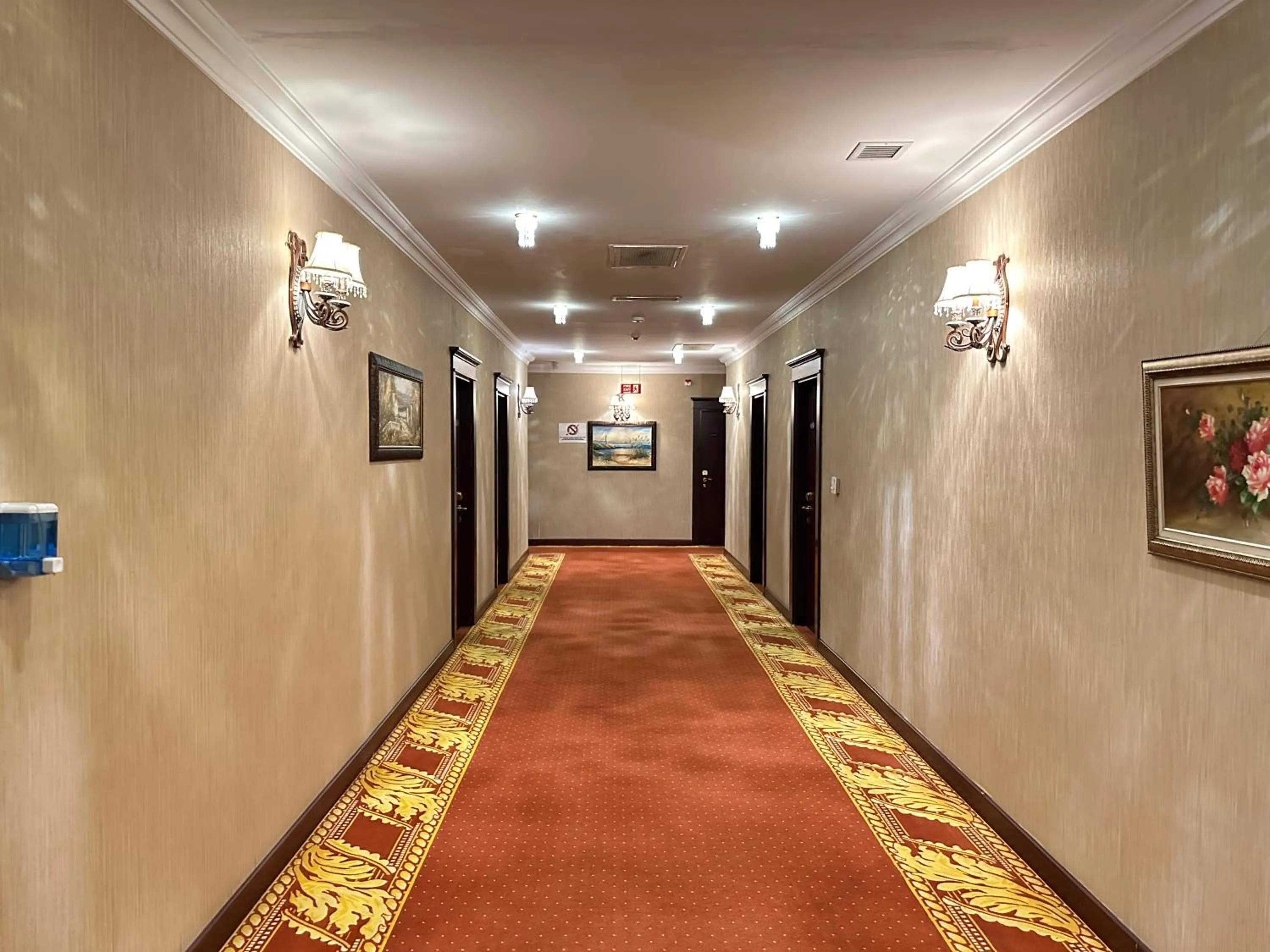 Decorative detail in Modern Hotel Baku