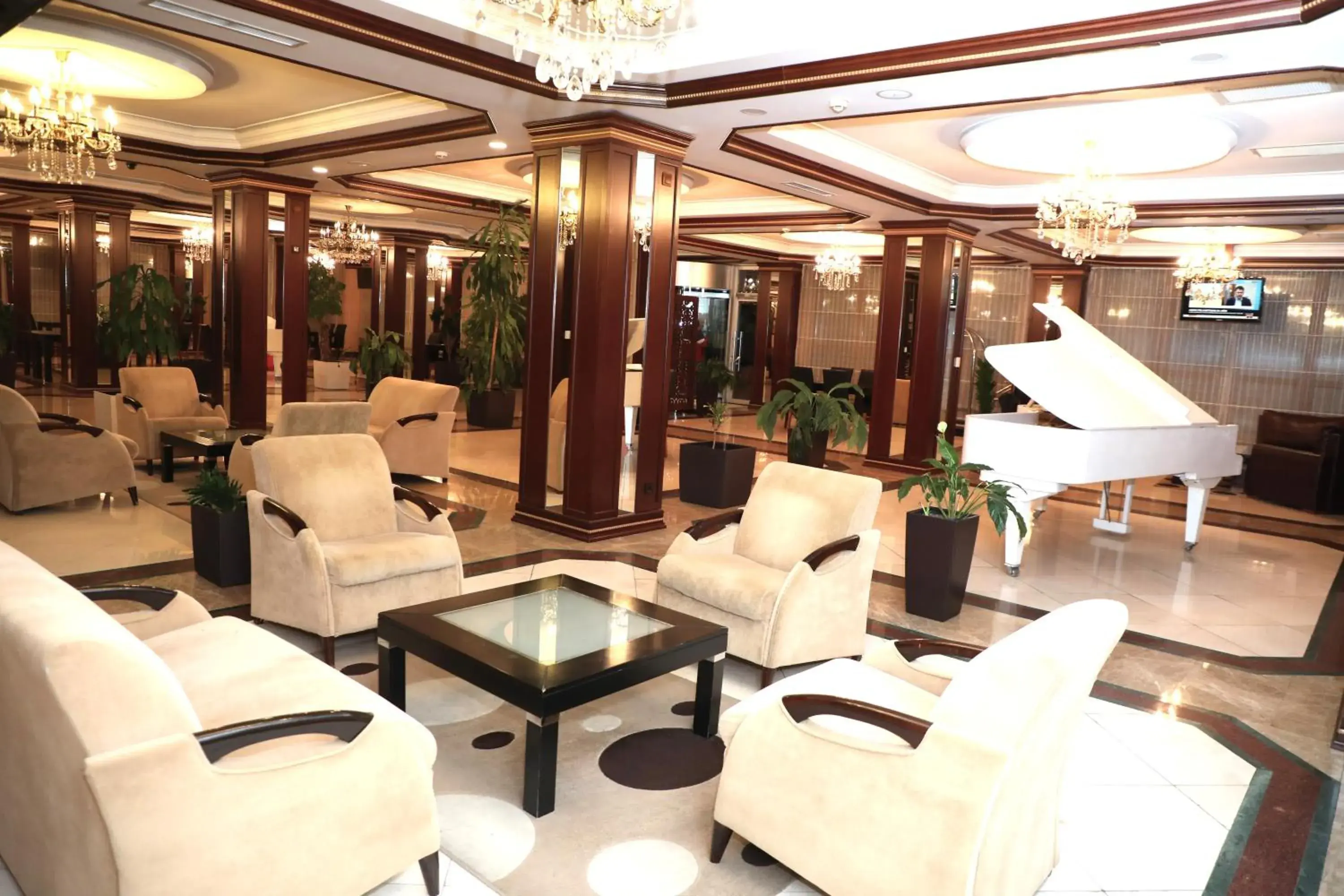 Lobby or reception in Modern Hotel Baku Lobby or reception in Modern Hotel Baku