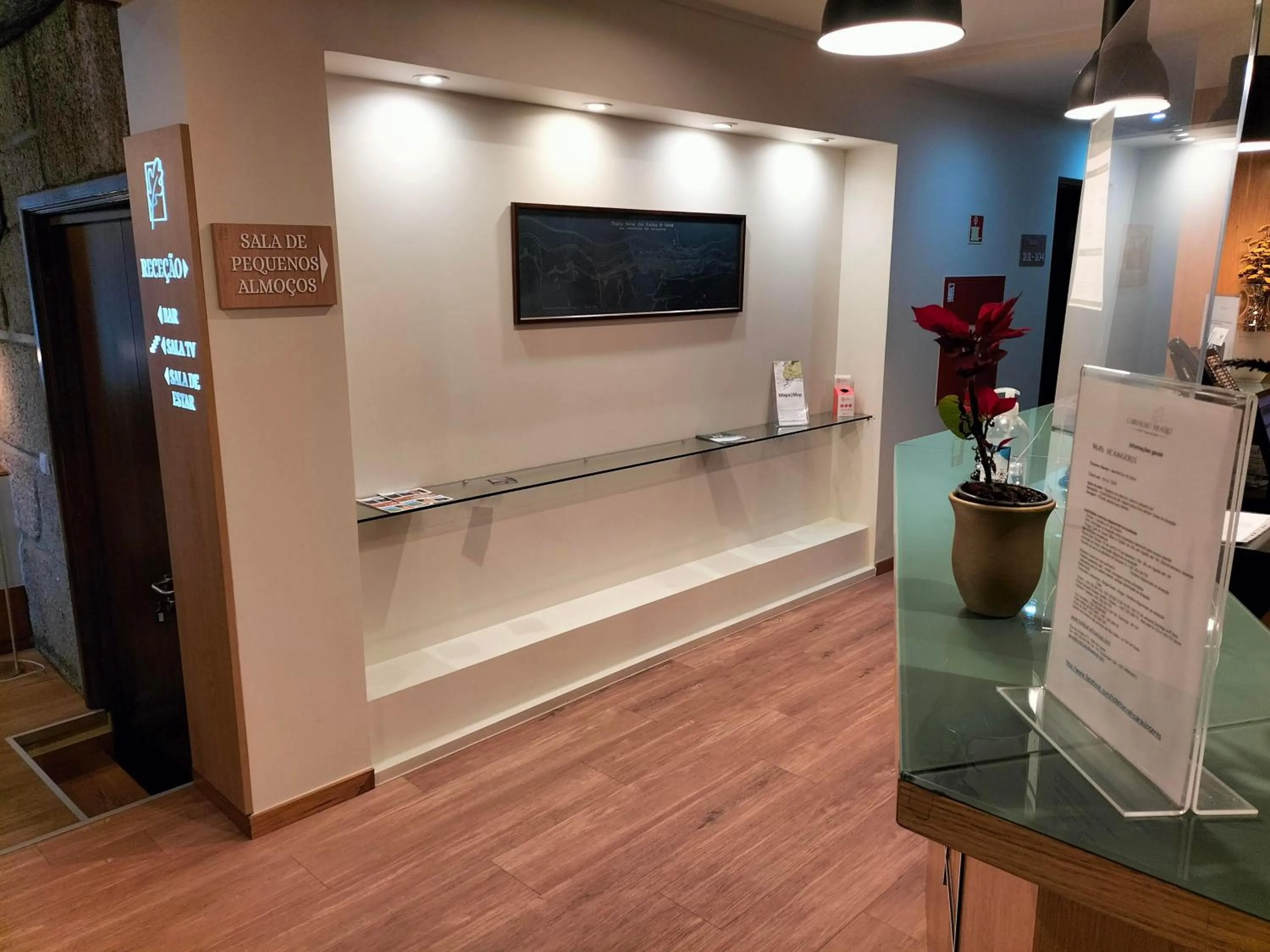 Lobby or reception in Hotel Carvalho Araujo