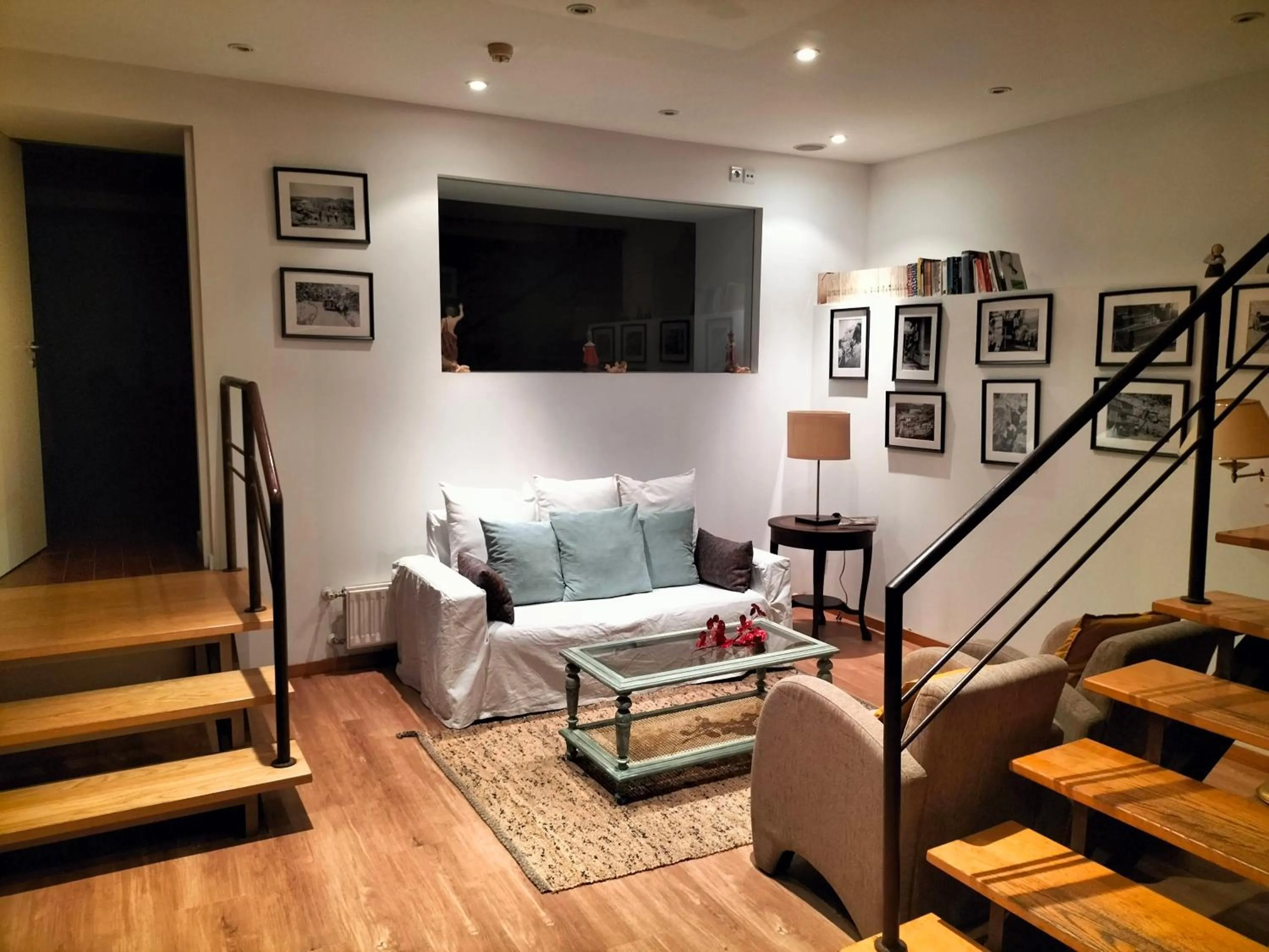 Living room in Hotel Carvalho Araujo