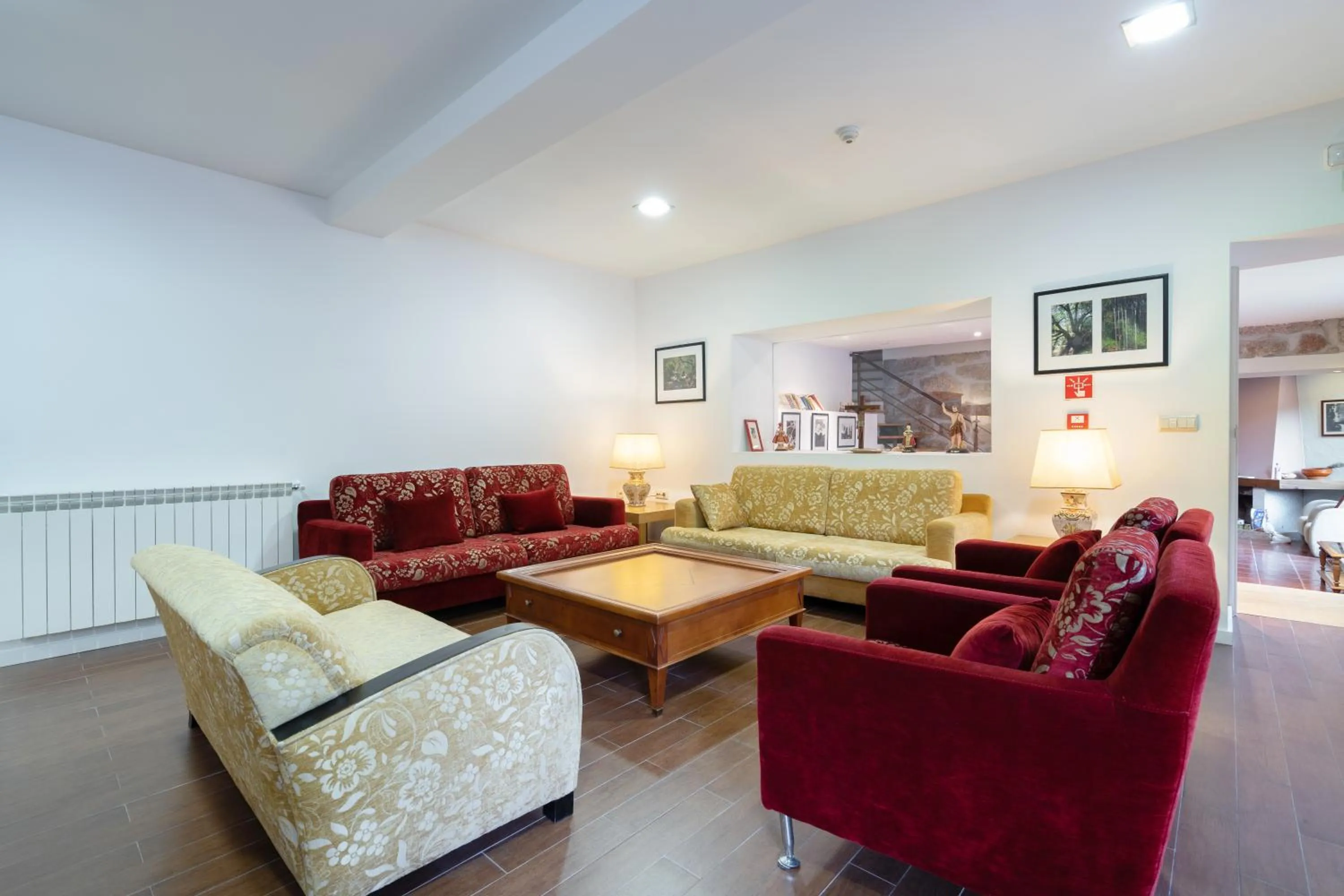 Living room in Hotel Carvalho Araujo