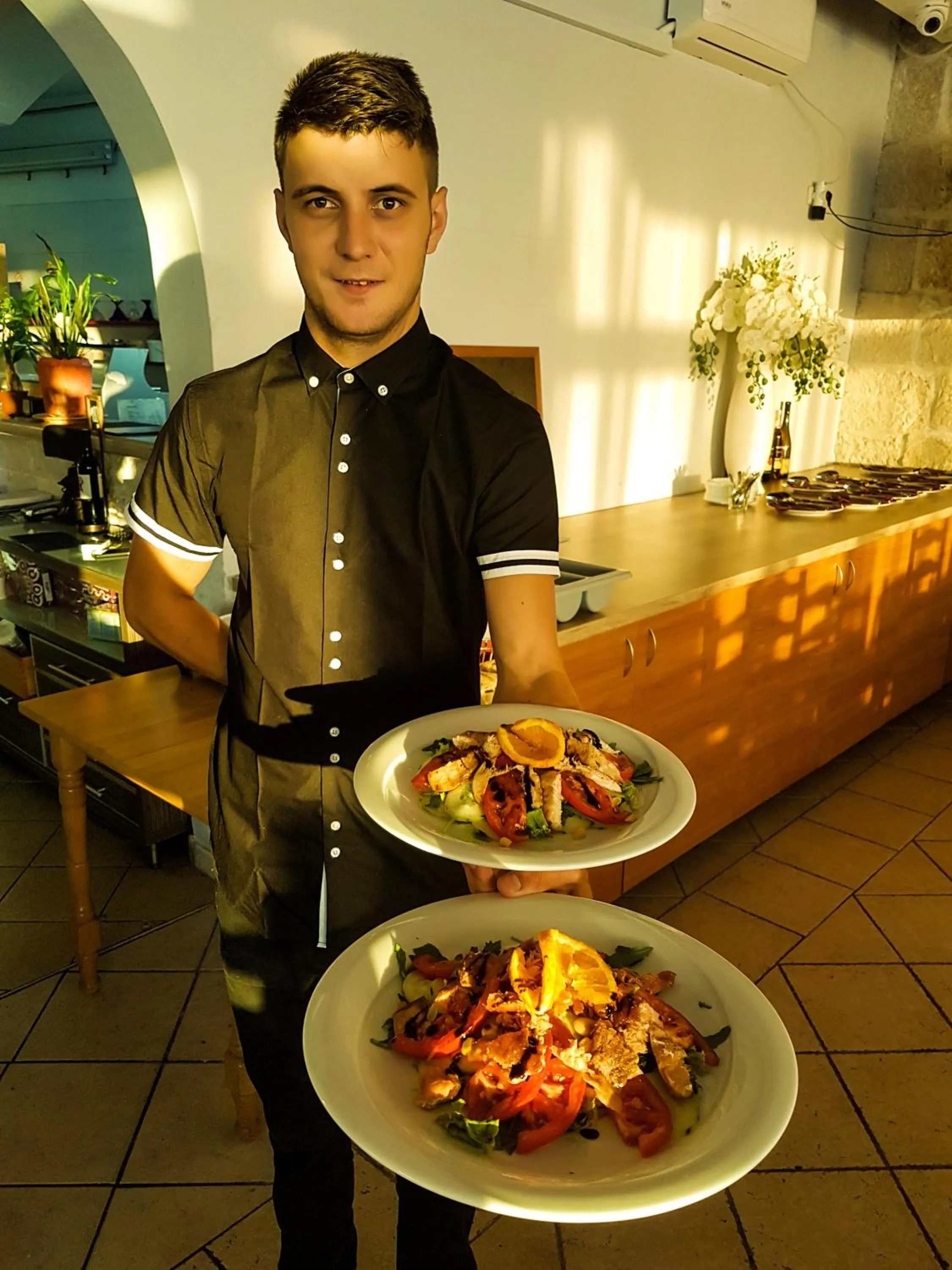 Staff in Beach Hotel