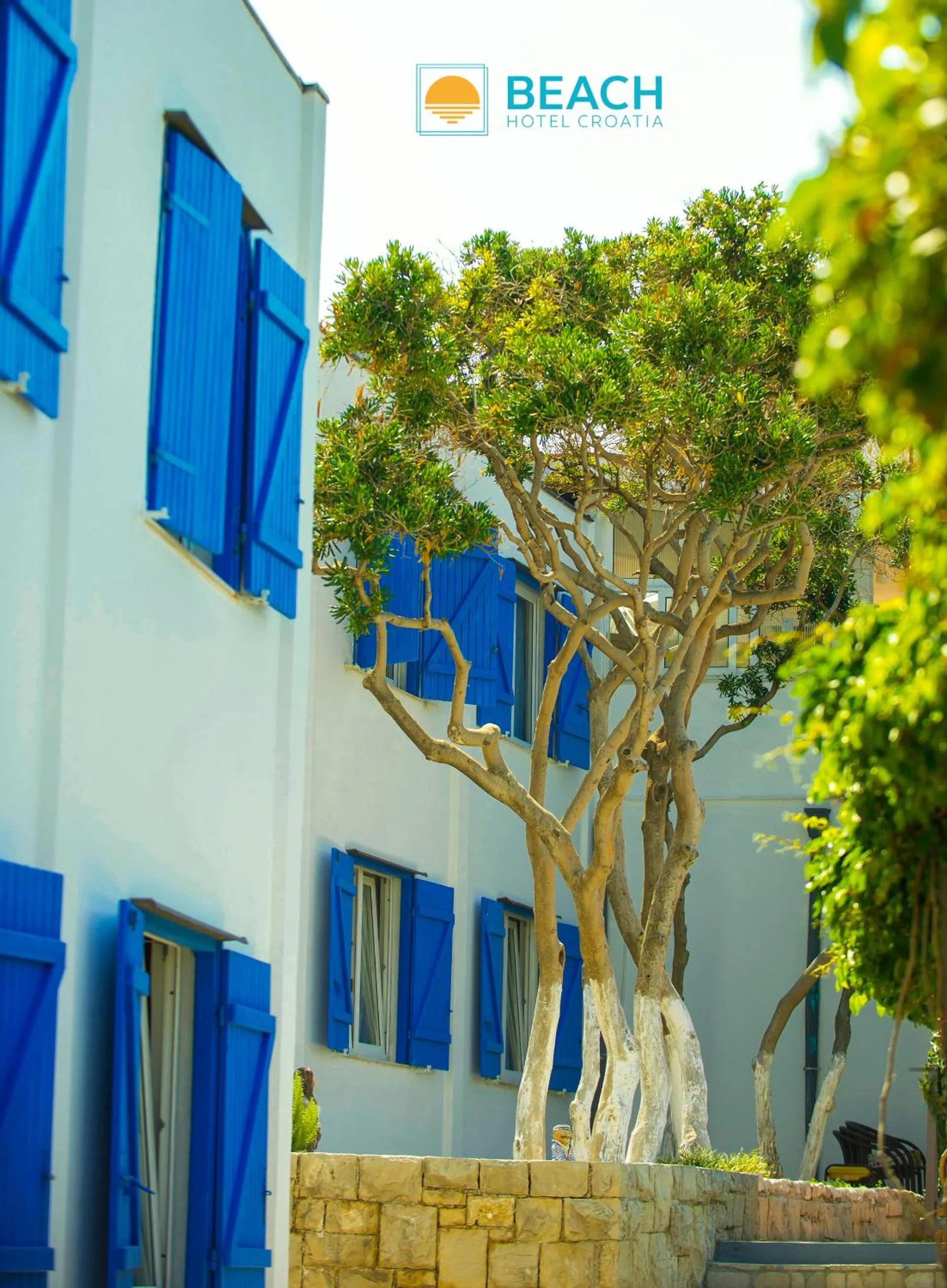 Facade/entrance in Beach Hotel